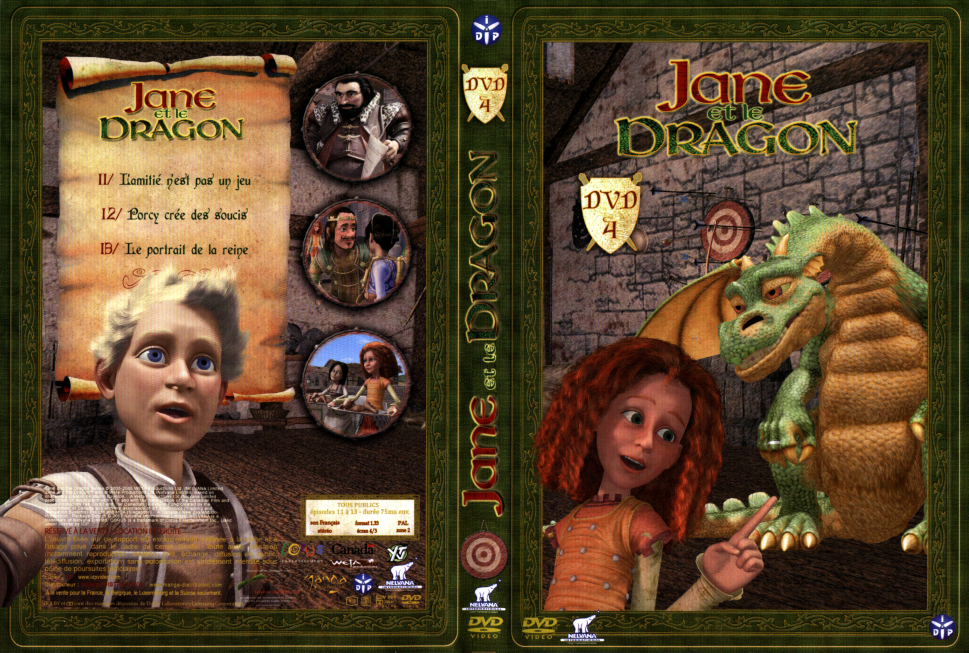 Jaquette DVD Jane et le Dragon vol 4
