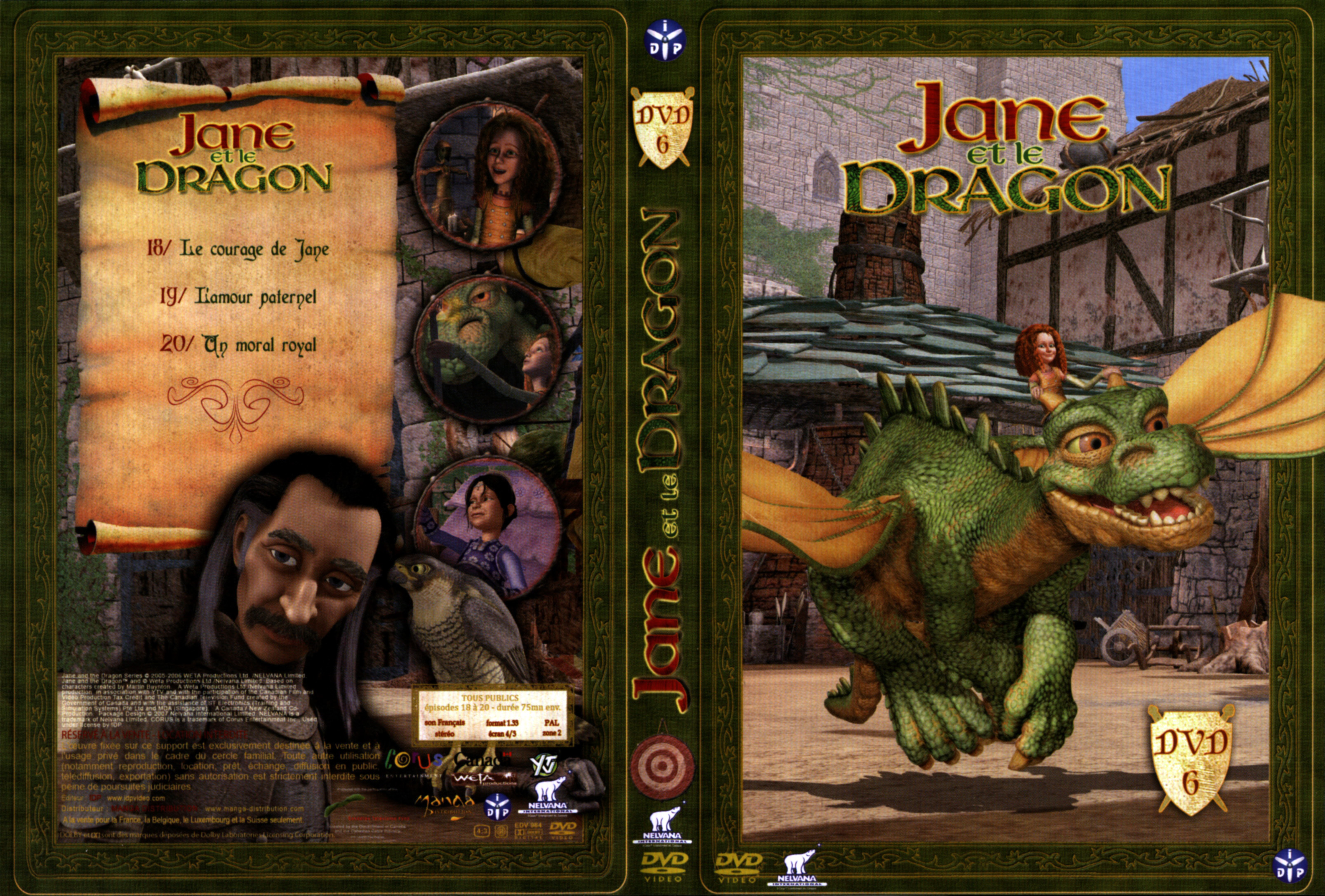 Jaquette DVD Jane et le Dragon vol 6