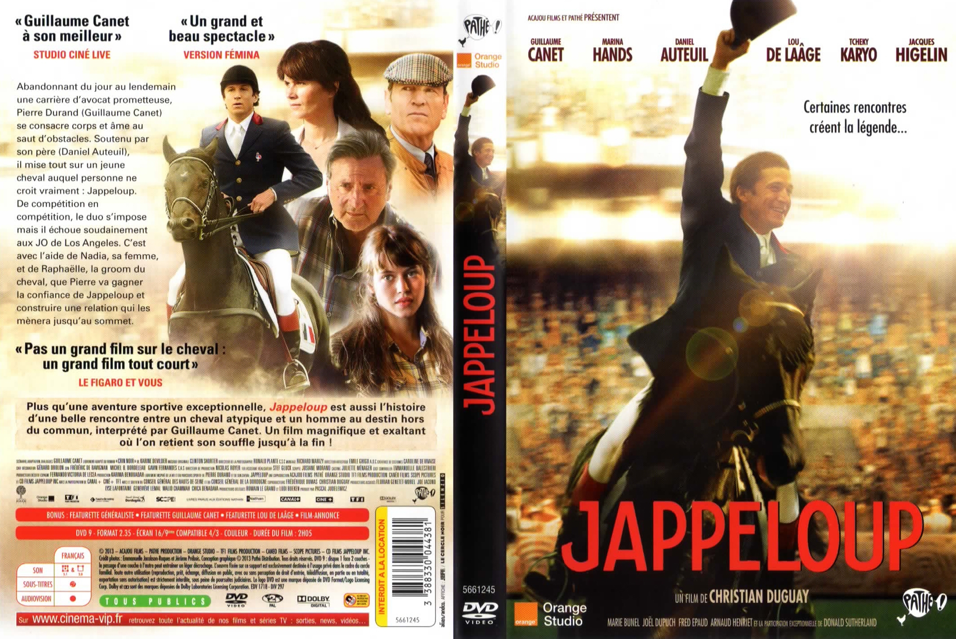 Jaquette DVD Jappeloup