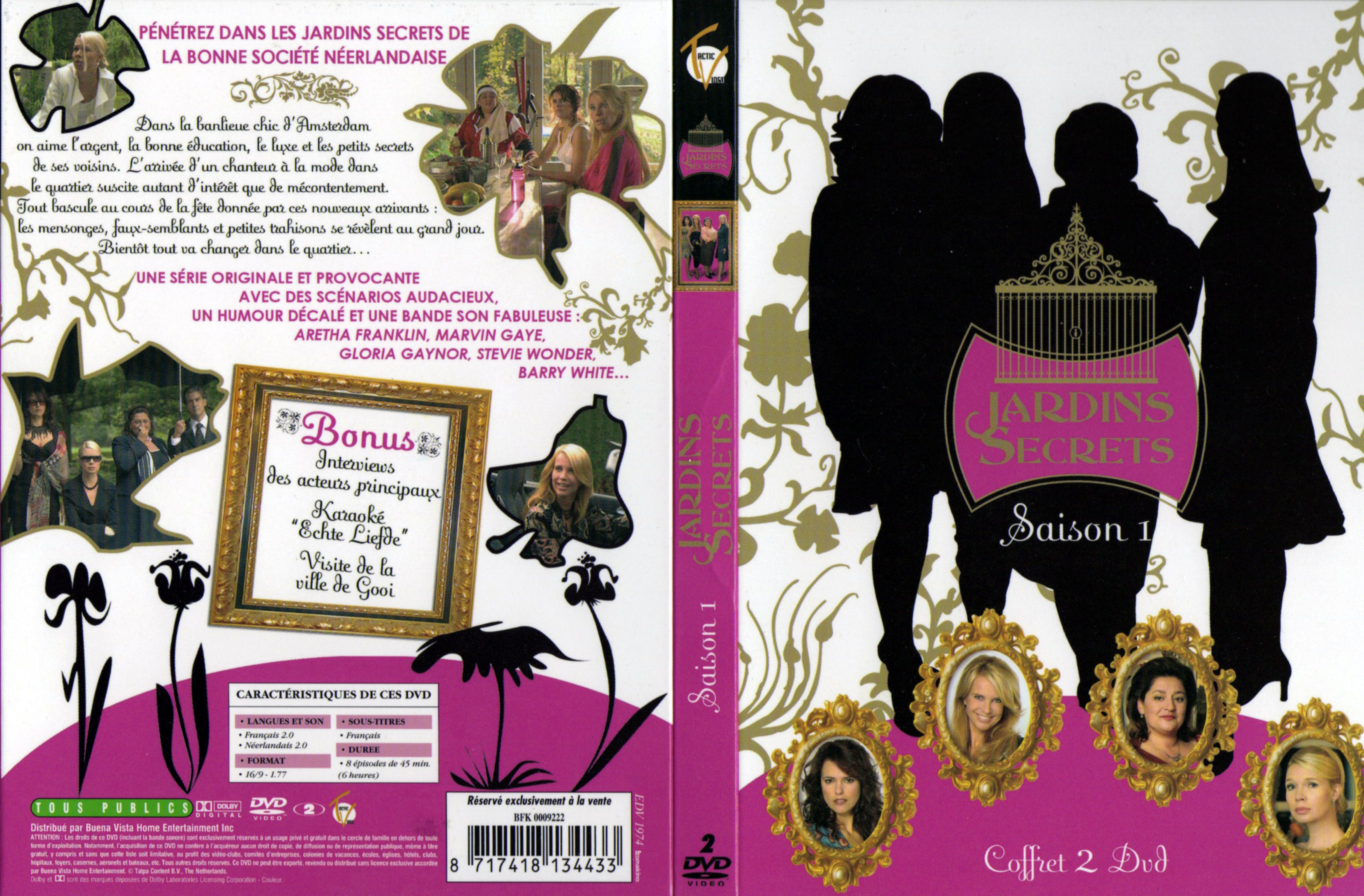 Jaquette DVD Jardins secrets Saison 1