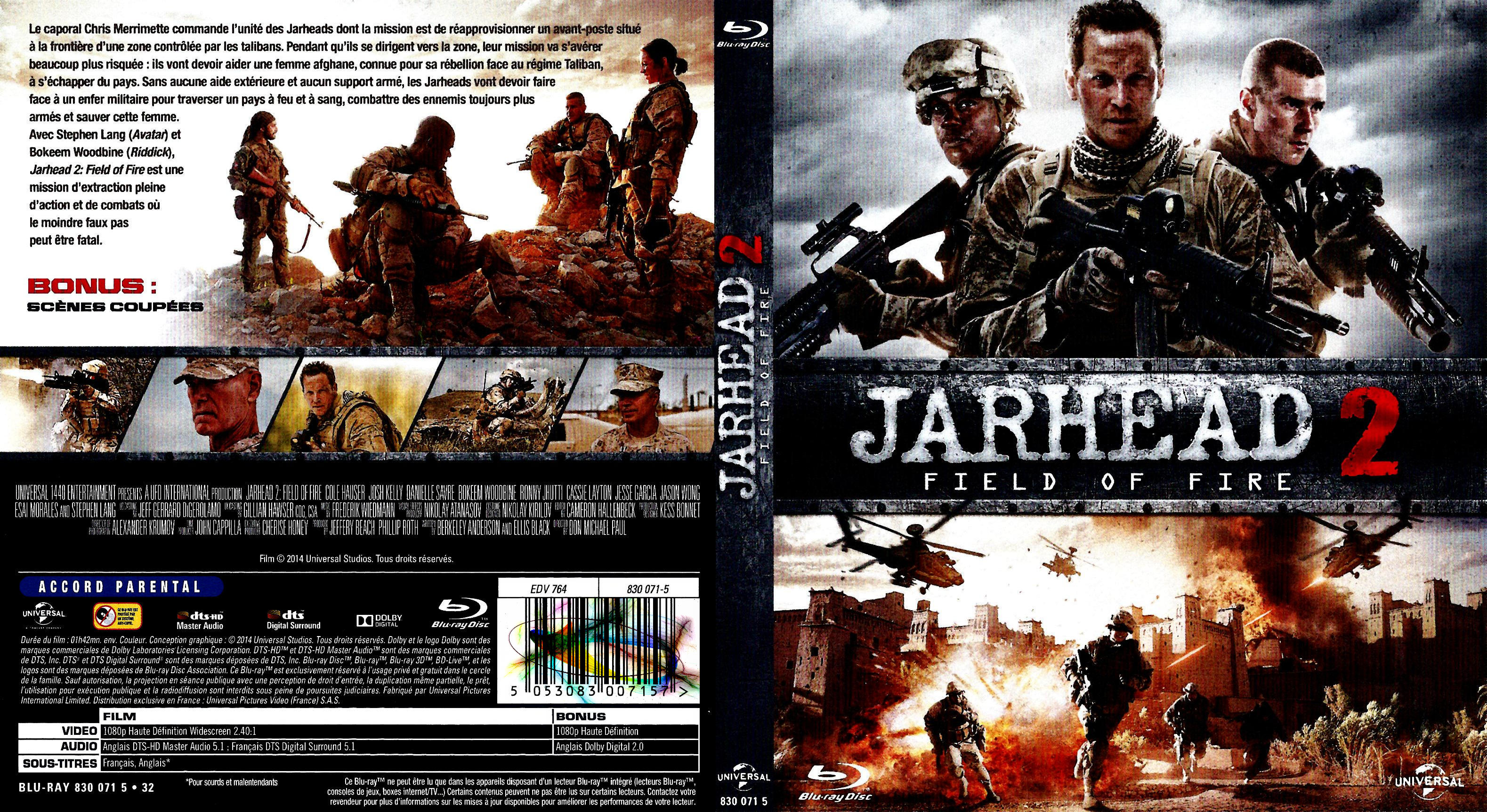 Jaquette DVD Jarhead 2 (BLU-RAY)