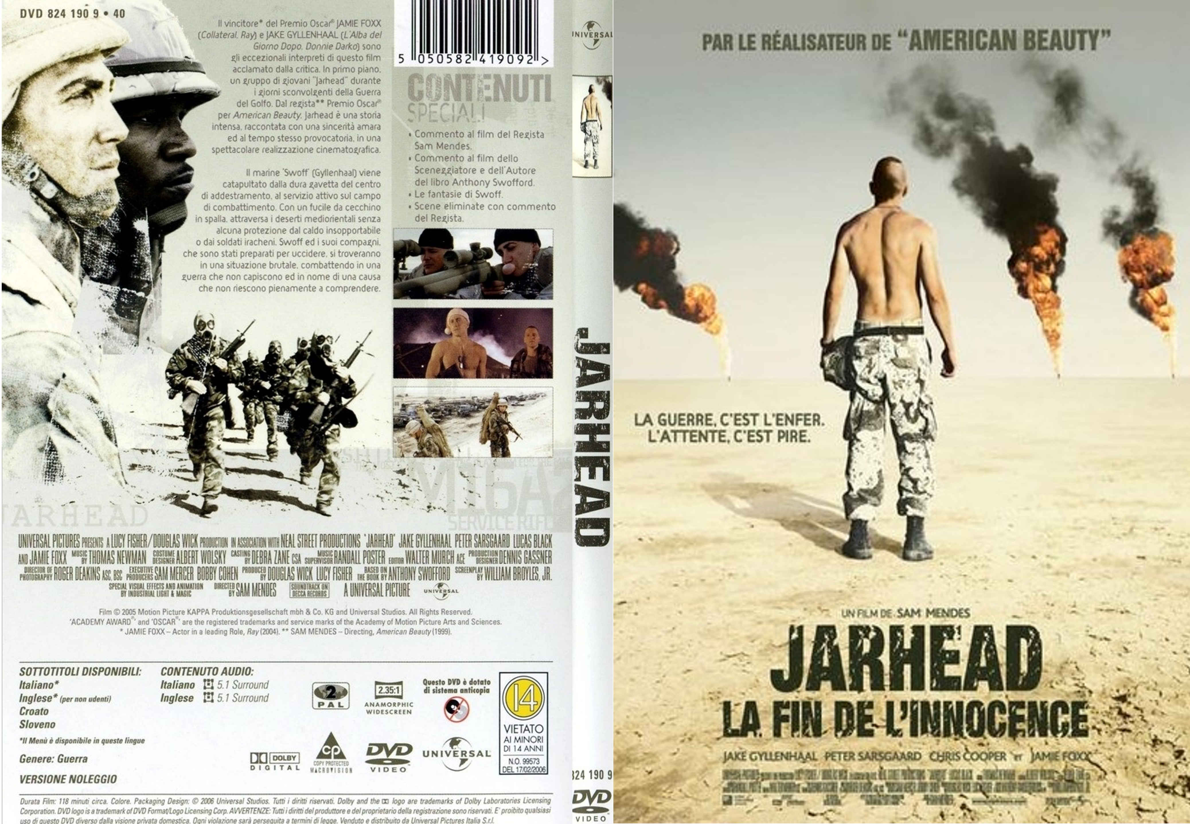 Jaquette DVD Jarhead - SLIM