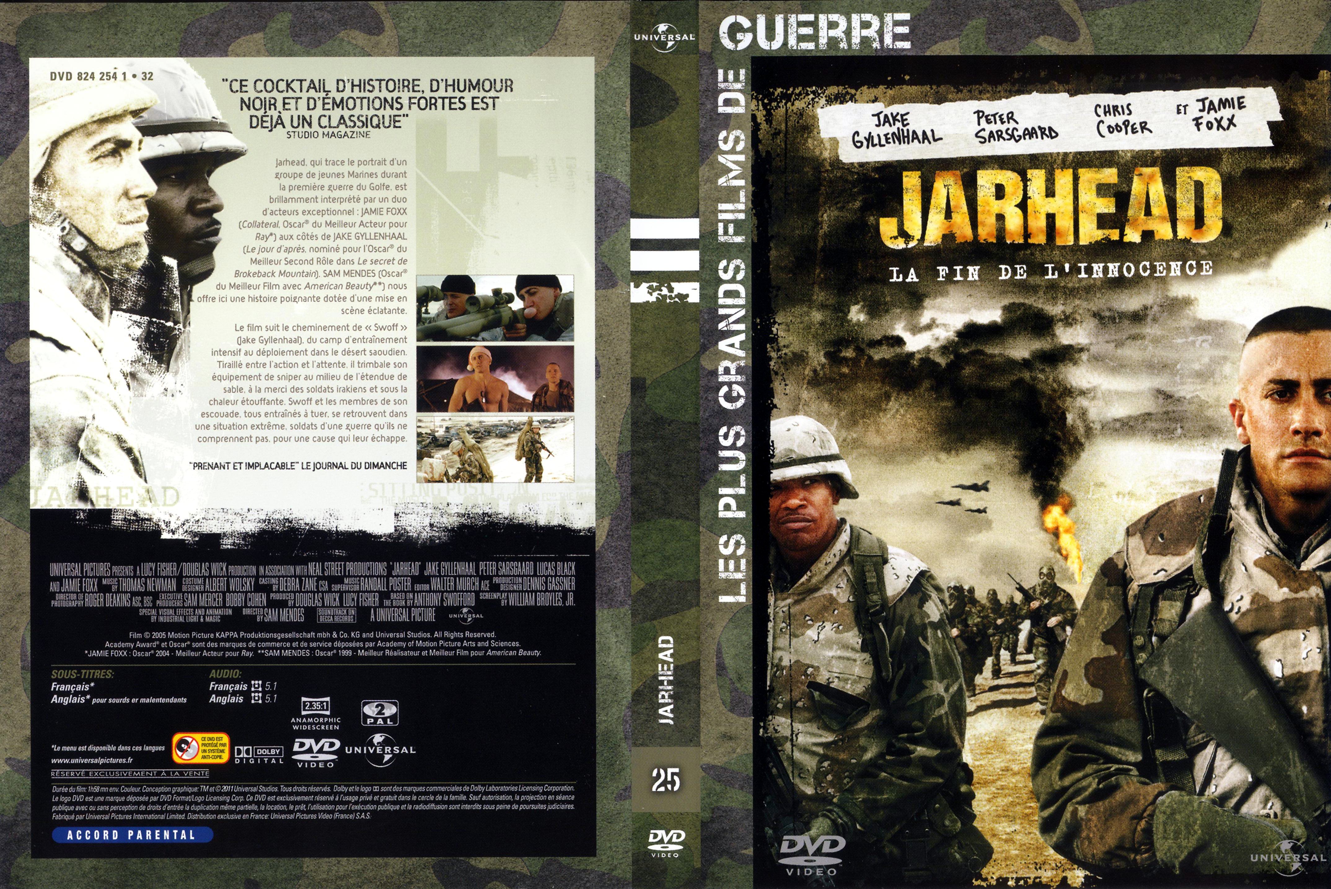 Jaquette DVD Jarhead v3