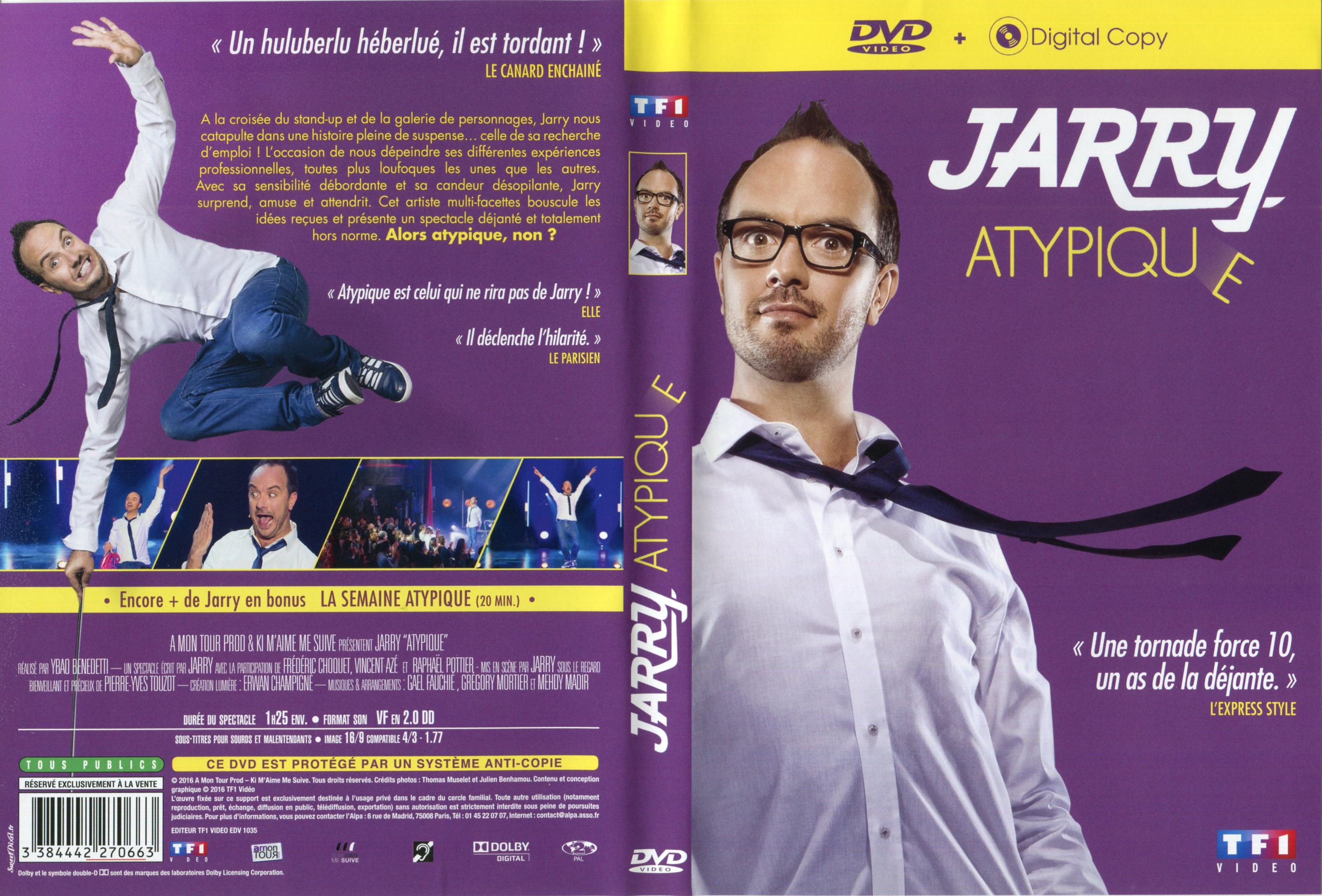 Jaquette DVD Jarry atypique