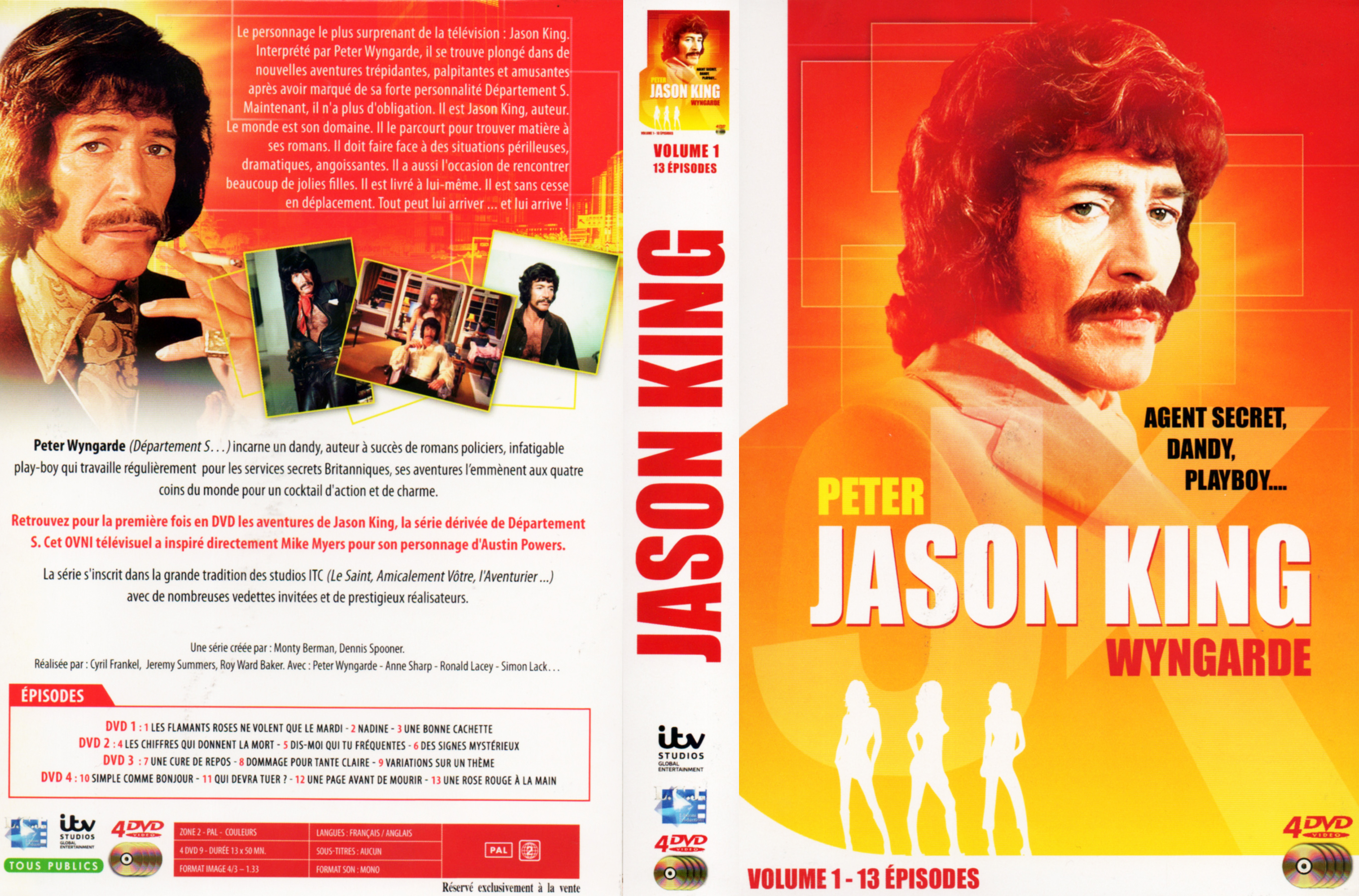 Jaquette DVD Jason King vol 01