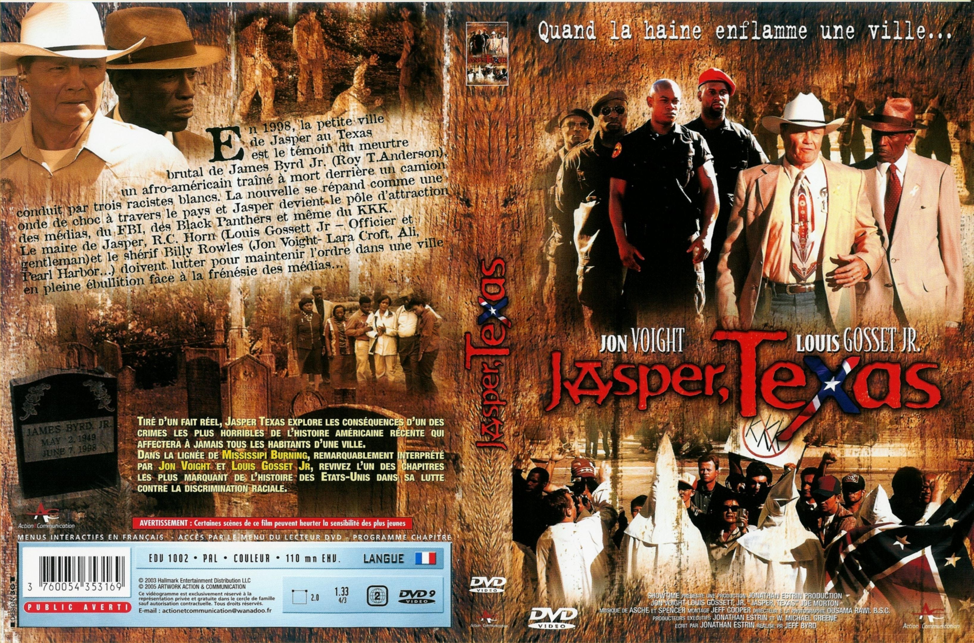 Jaquette DVD Jasper Texas