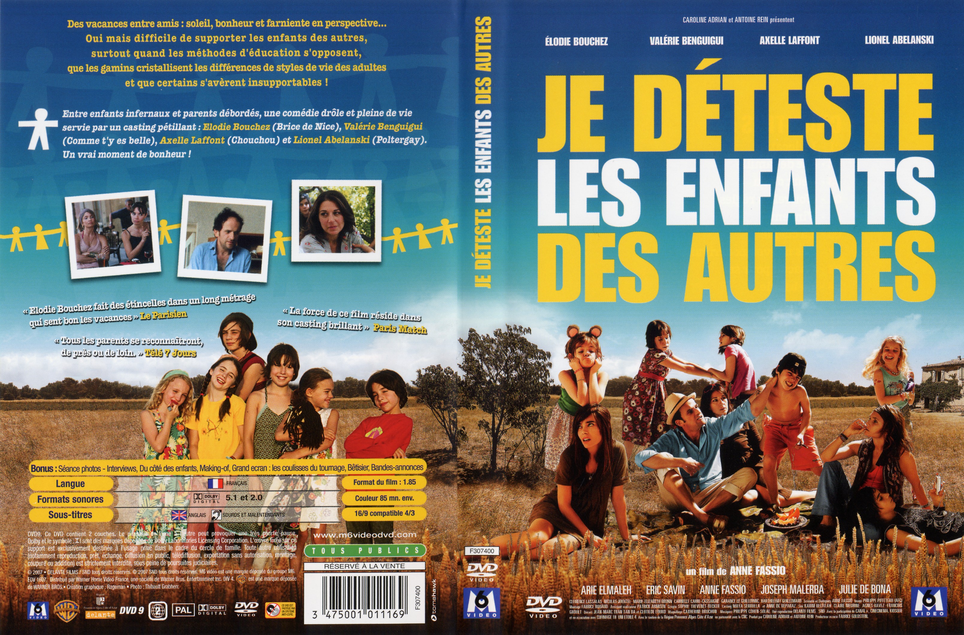 Jaquette DVD de Je déteste les enfants des autres - Cinéma Passion - Les Enfants Des Autres
