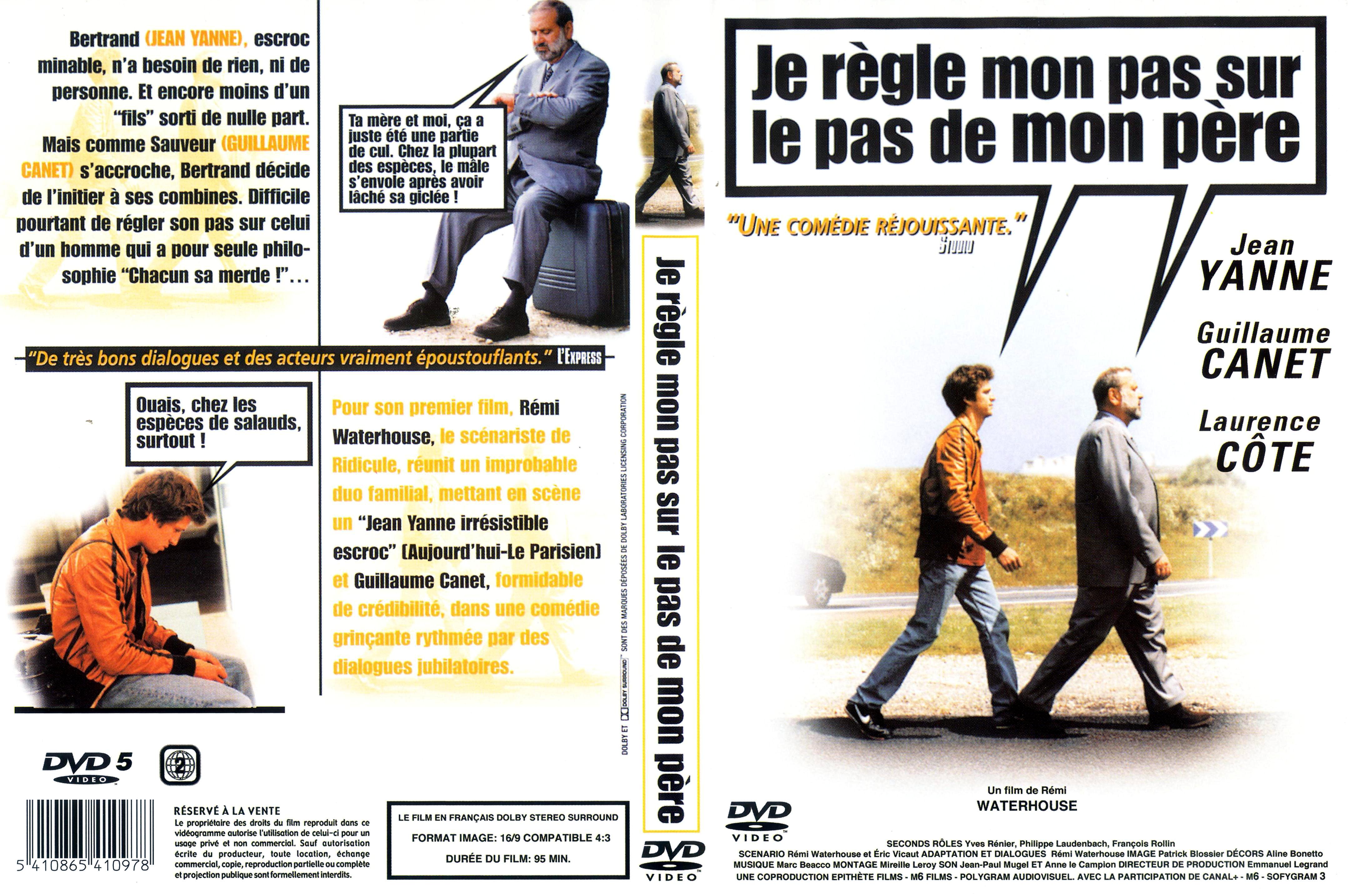 Jaquette DVD Je rgle mon pas sur le pas de mon pre