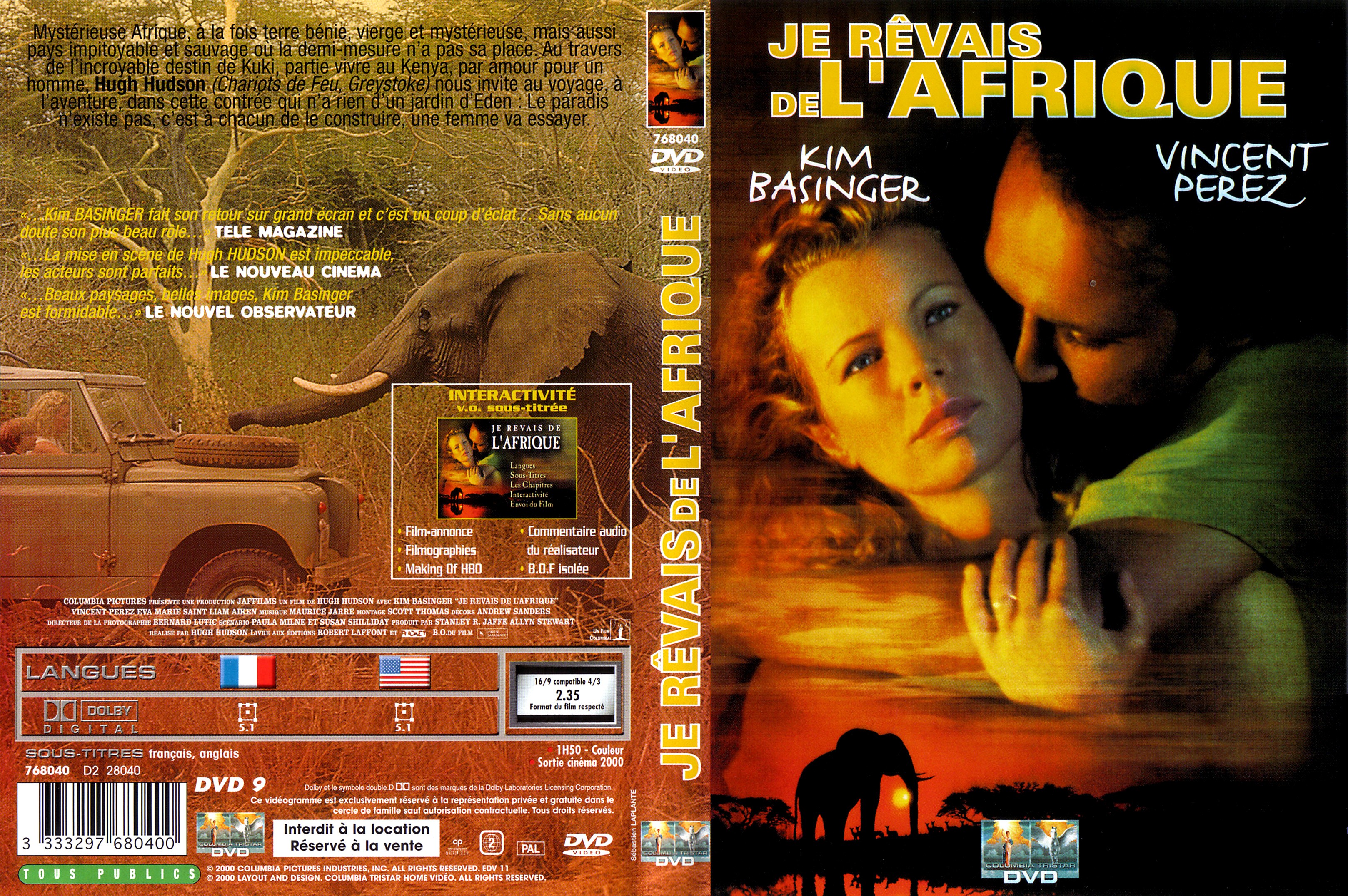 Jaquette DVD Je revais de l