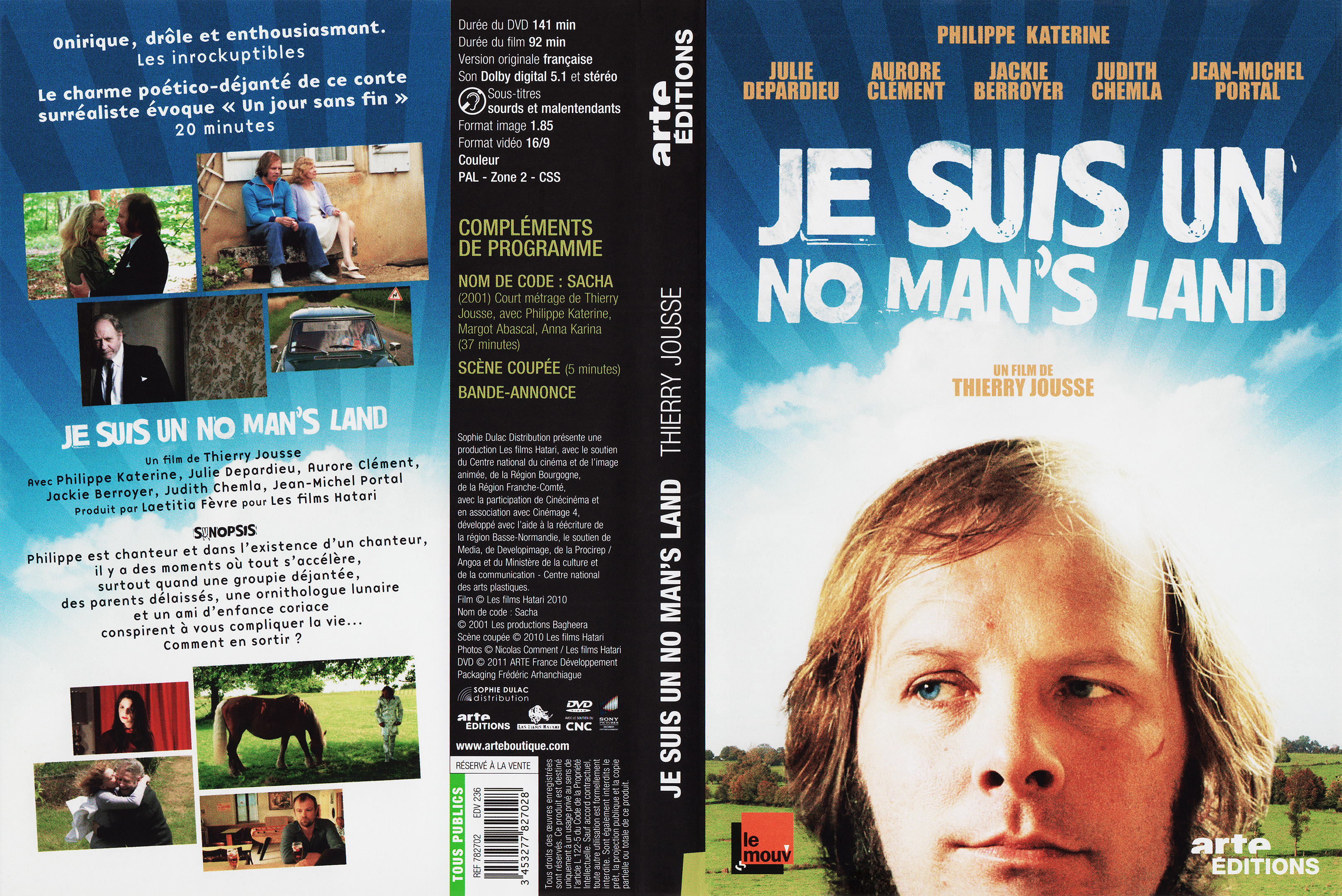 Jaquette DVD Je suis un no man