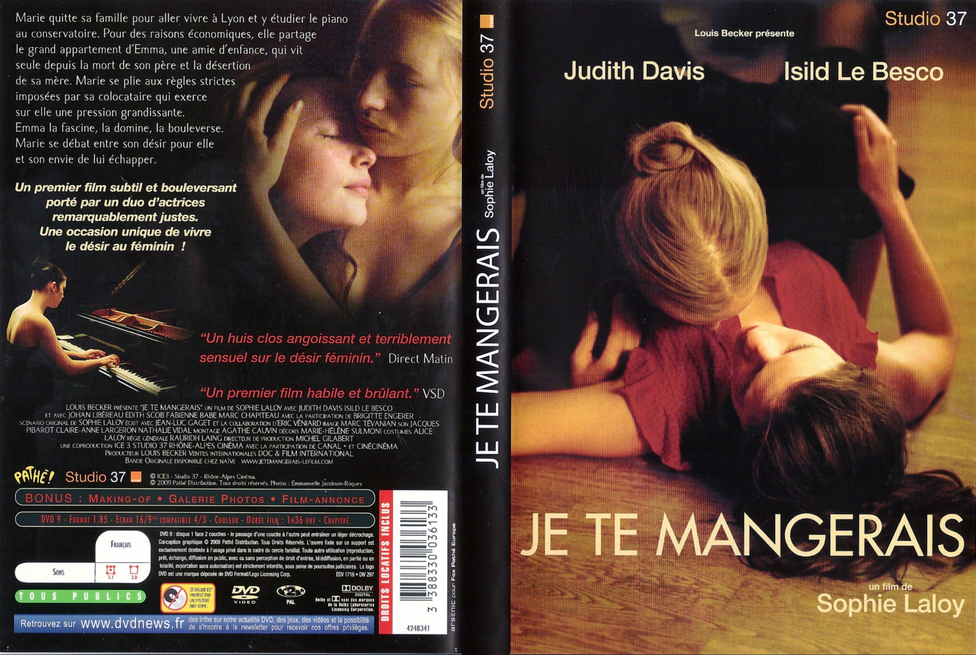 Jaquette DVD Je te mangerais