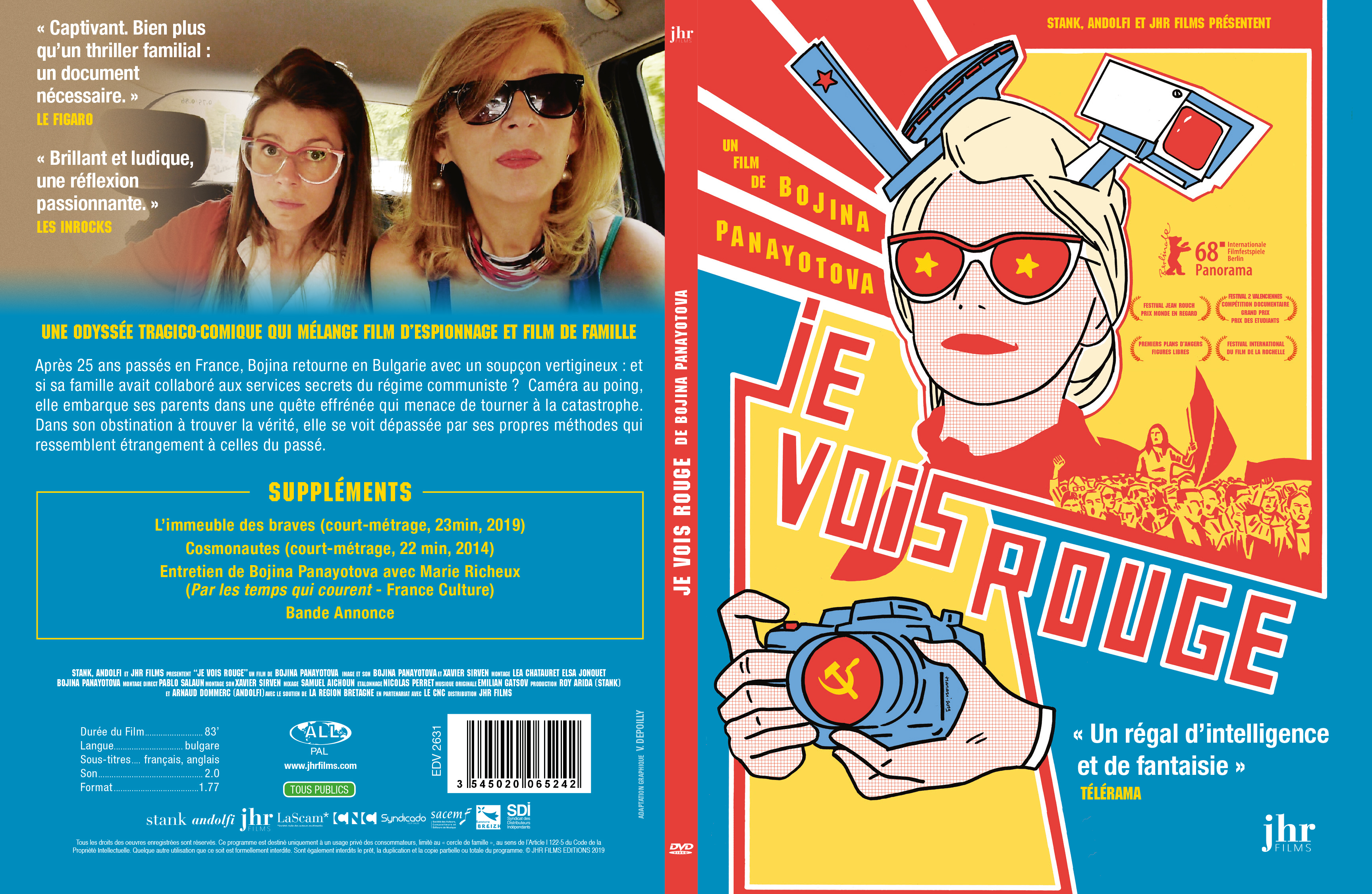 Jaquette DVD Je vois rouge