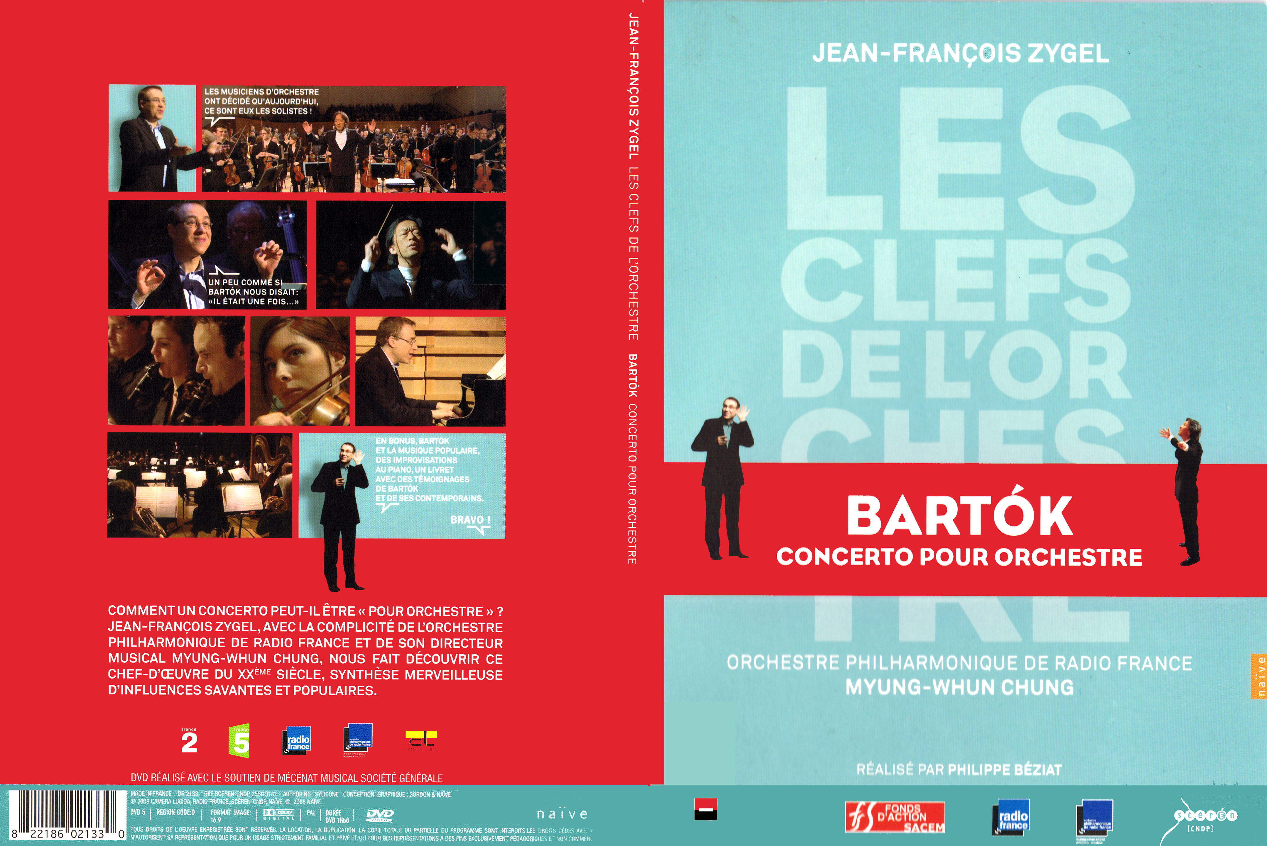 Jaquette DVD Jean Francois Zygel - Les clefs de l