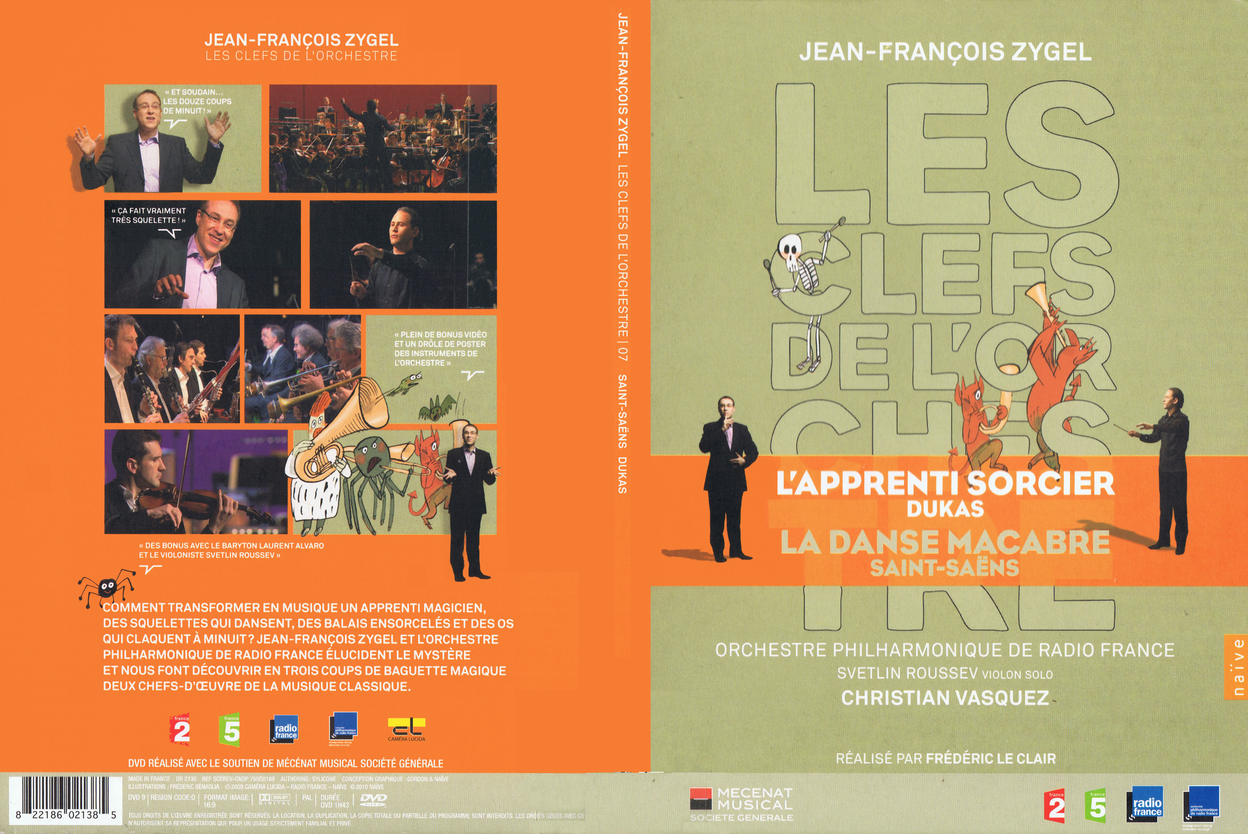 Jaquette DVD Jean Franois Zygel - Les clefs de l
