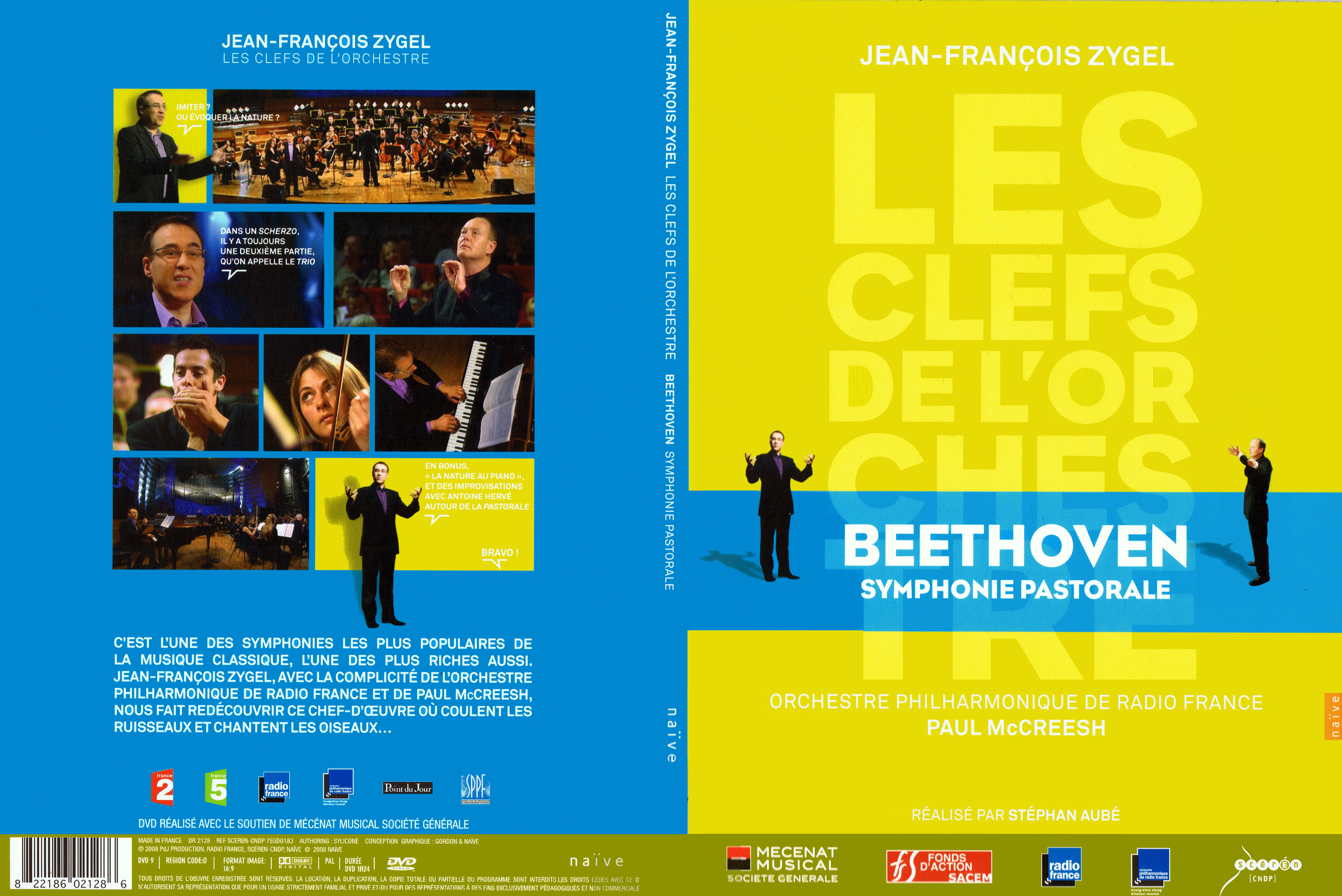 Jaquette DVD Jean-Francois Zygel - Les clefs de l