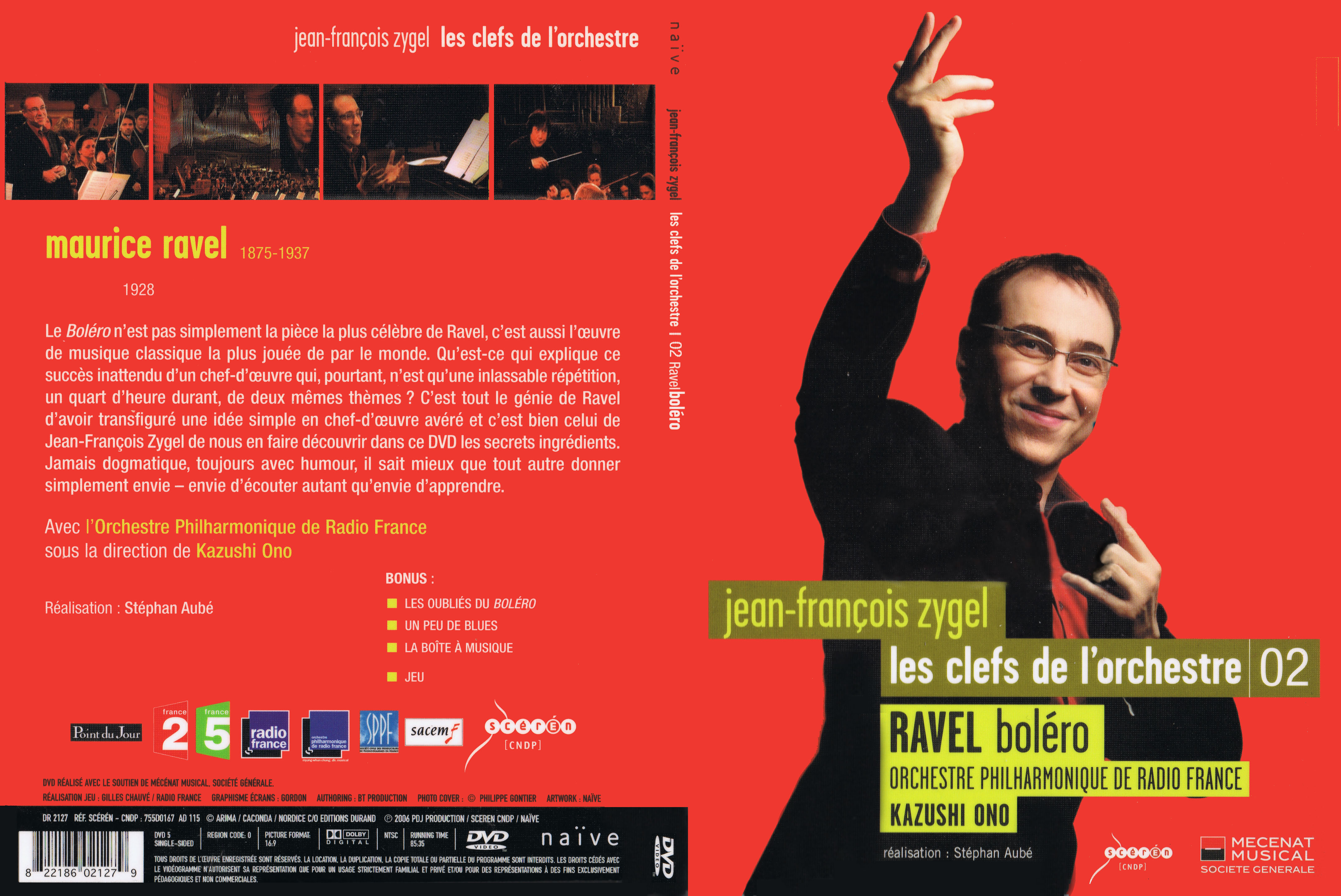 Jaquette DVD Jean-Francois Zygel - Les clefs de l