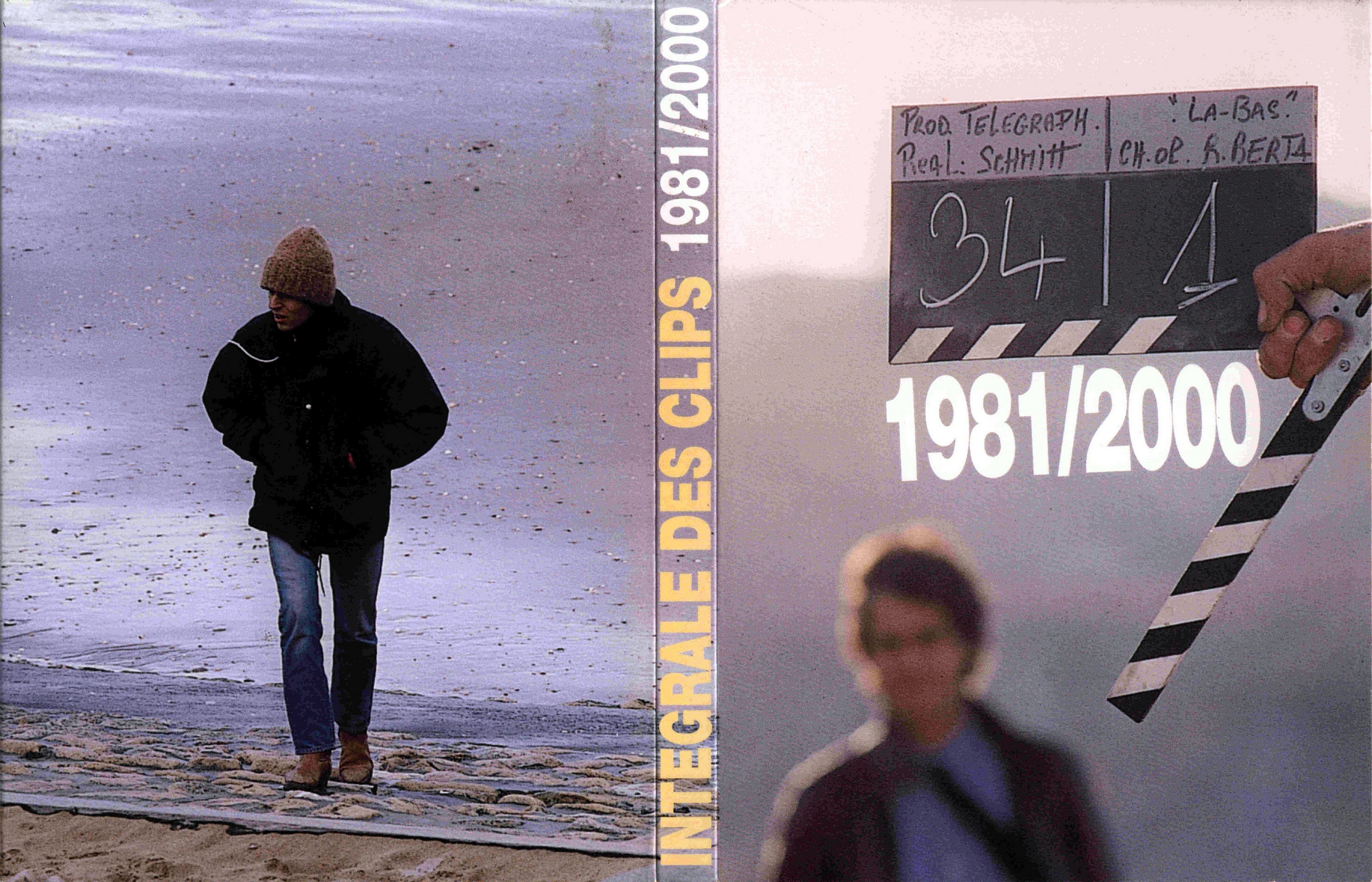 Jaquette DVD Jean Jacques Goldman -Intgrale des clips 1981-2000