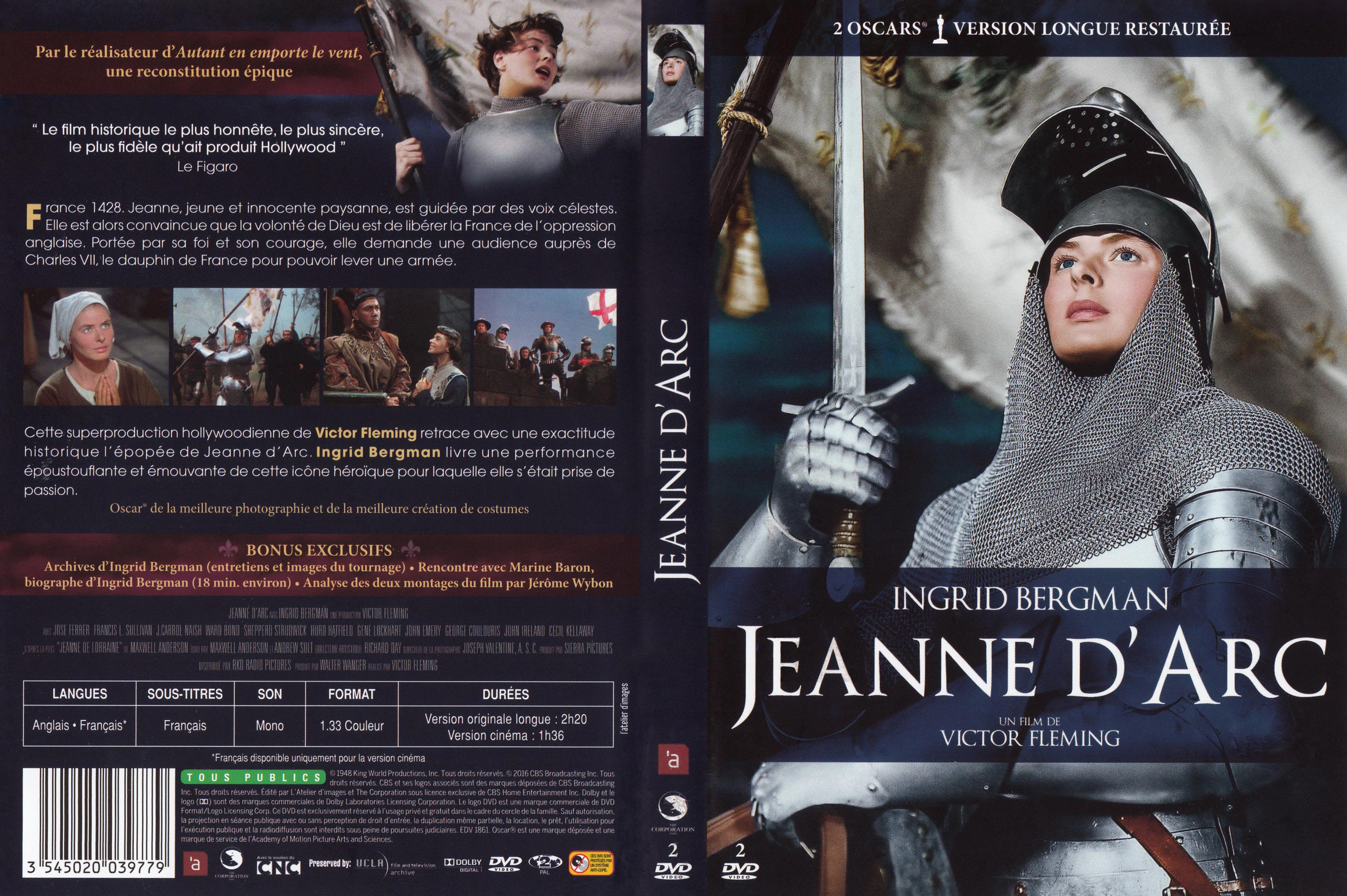 Jaquette DVD Jeanne d