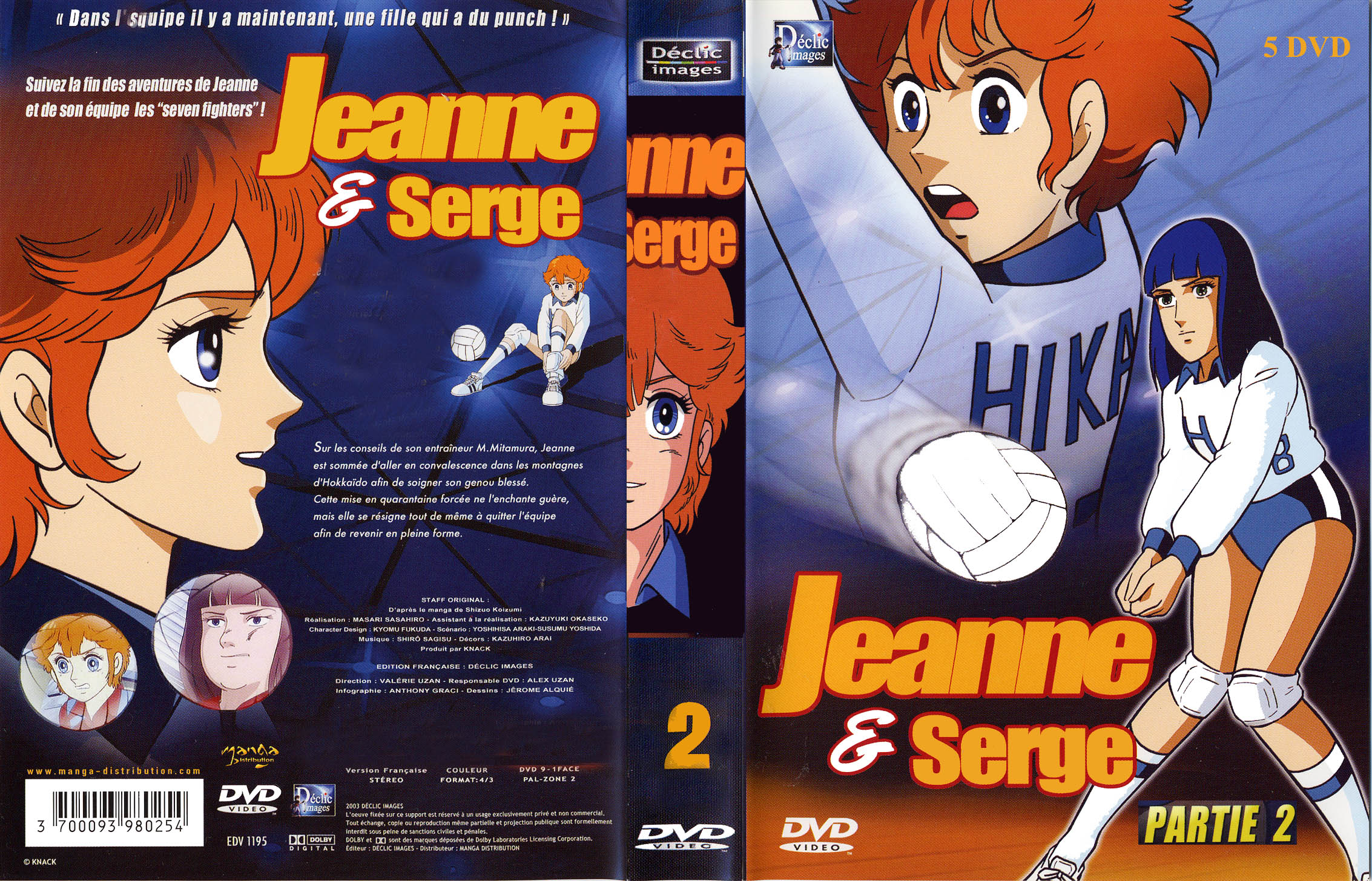Jaquette DVD Jeanne et Serge coffret vol 2