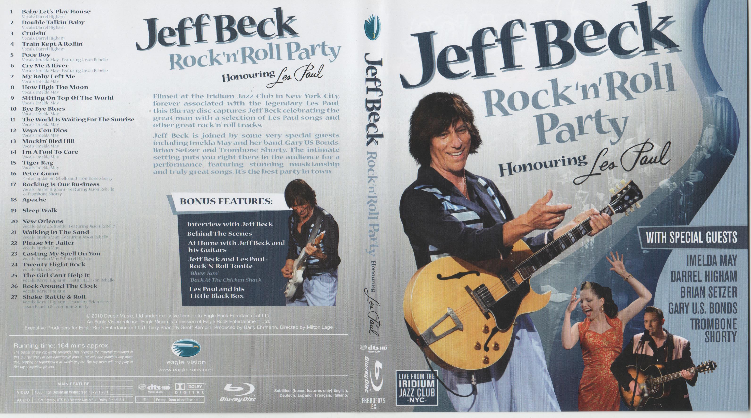 Jaquette DVD Jeff beck rock