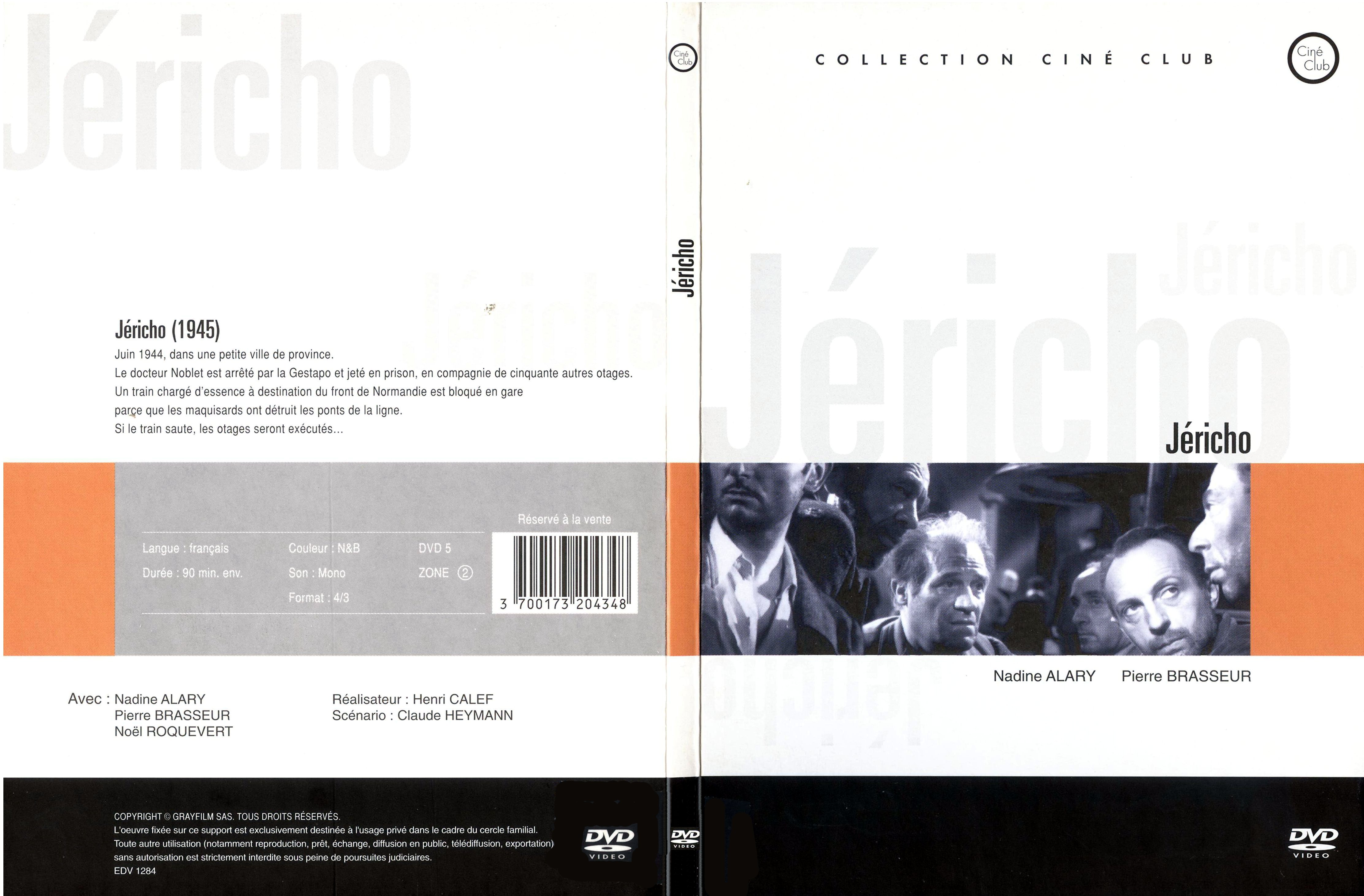 Jaquette DVD Jericho