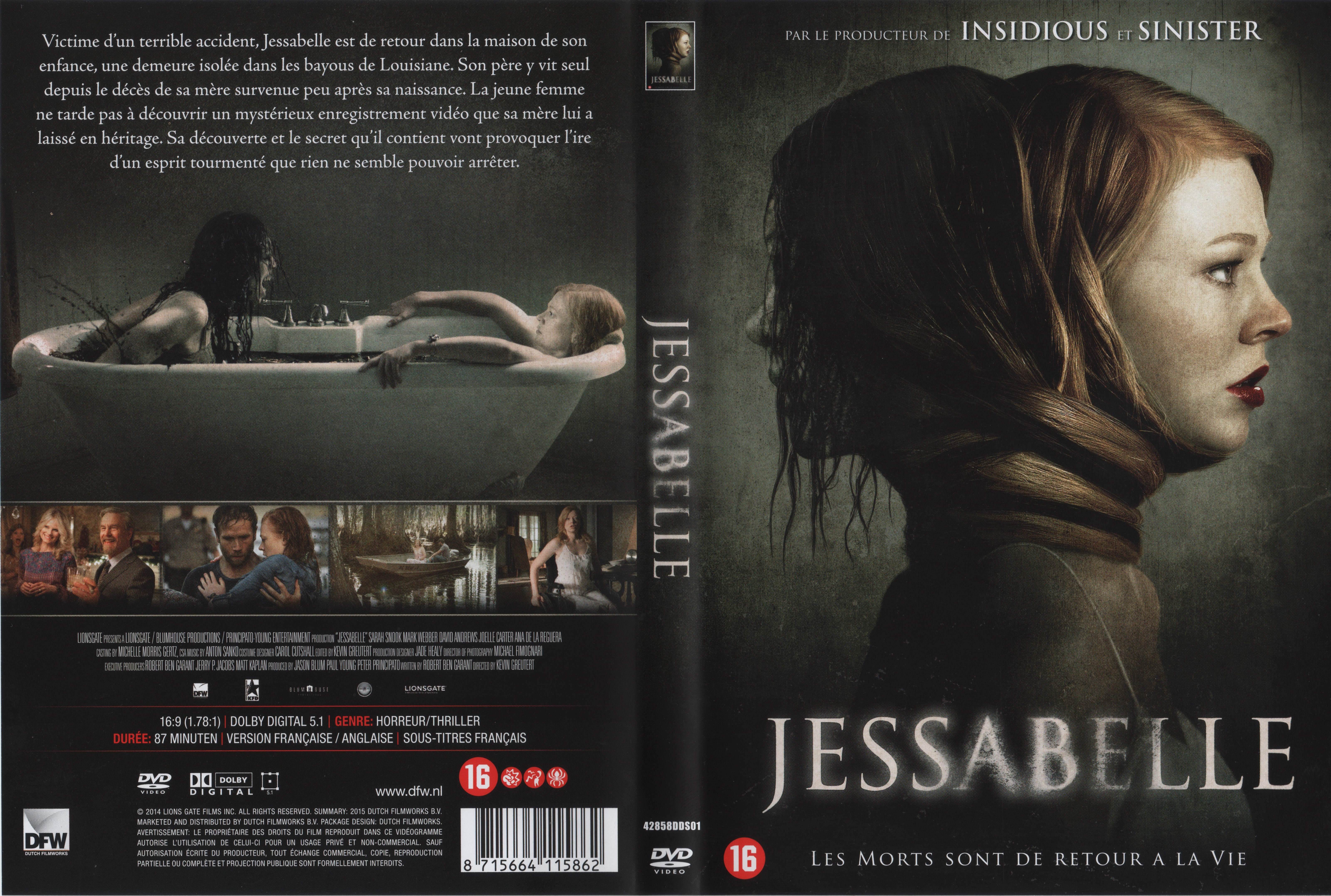 Jaquette DVD Jessabelle v2