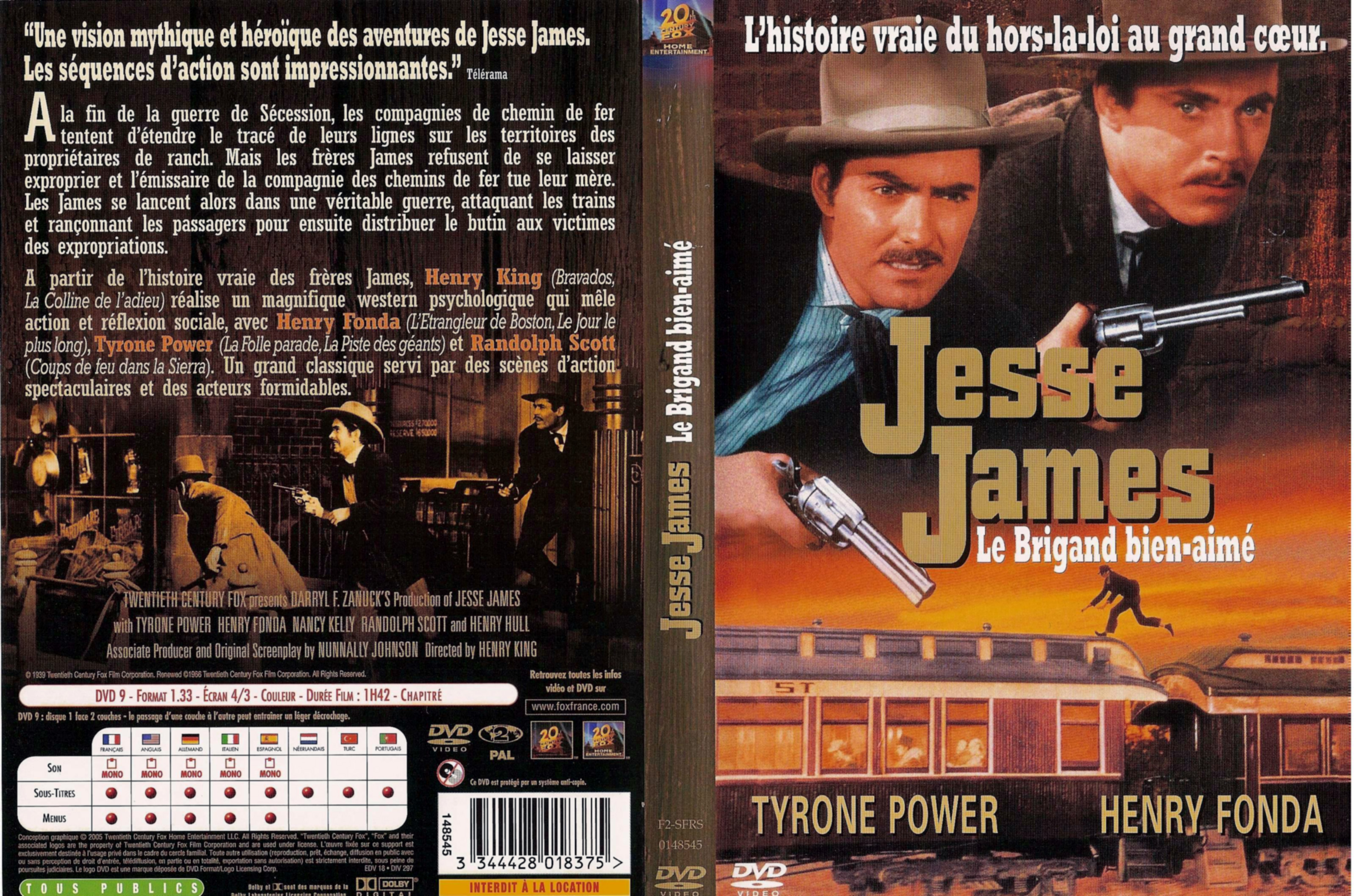 Jaquette DVD Jesse James