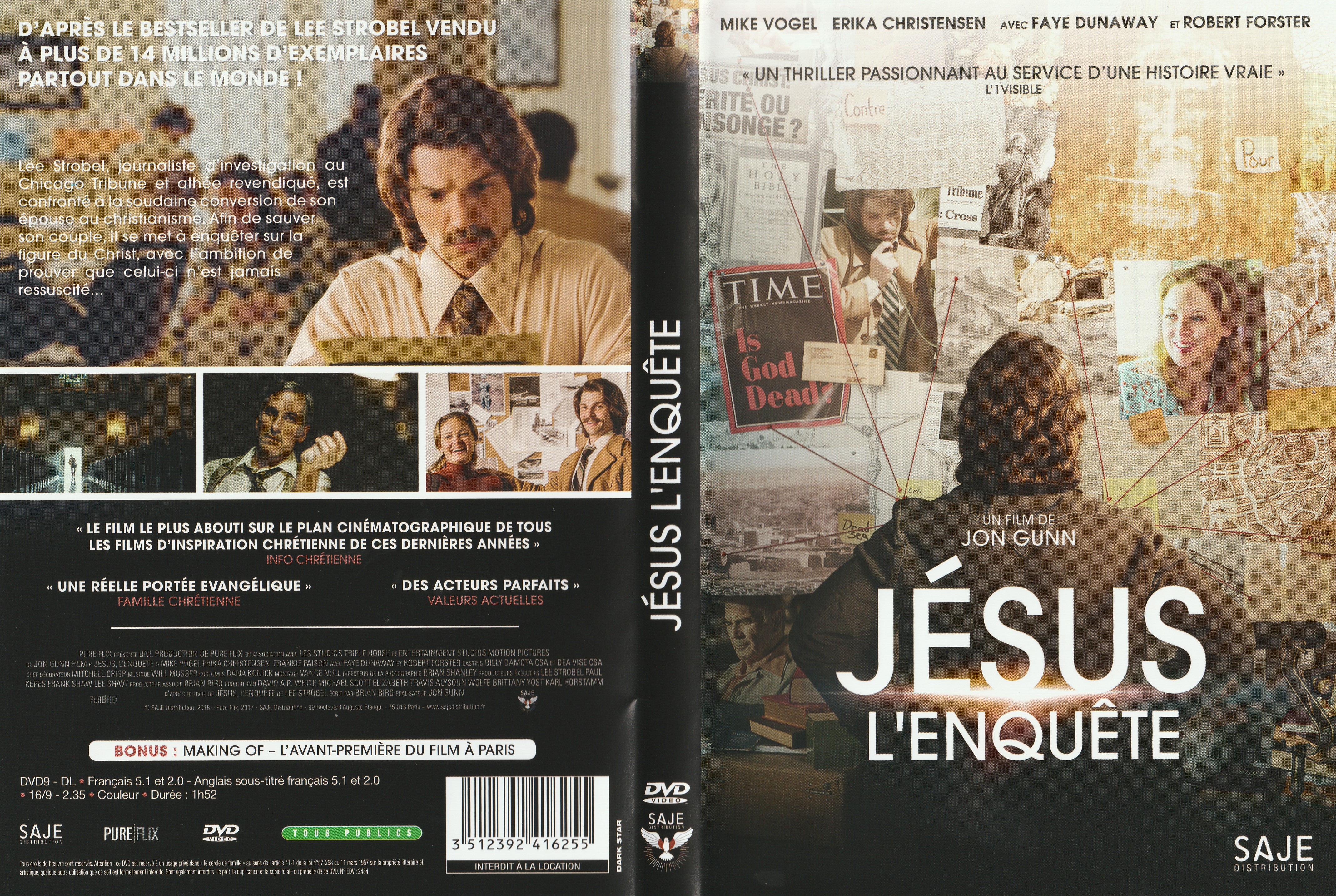 Jaquette DVD Jesus l