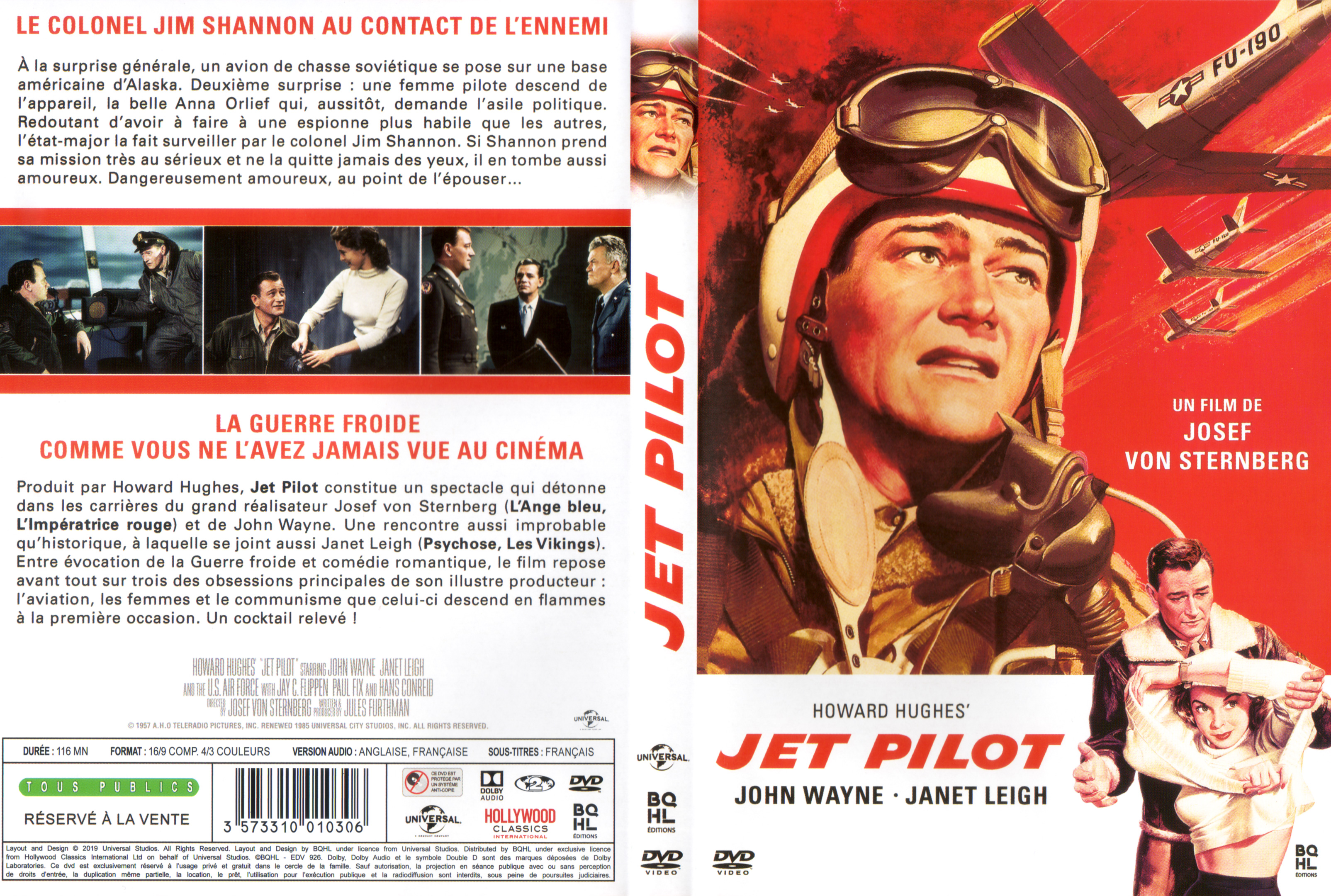 Jaquette DVD Jet pilot v2
