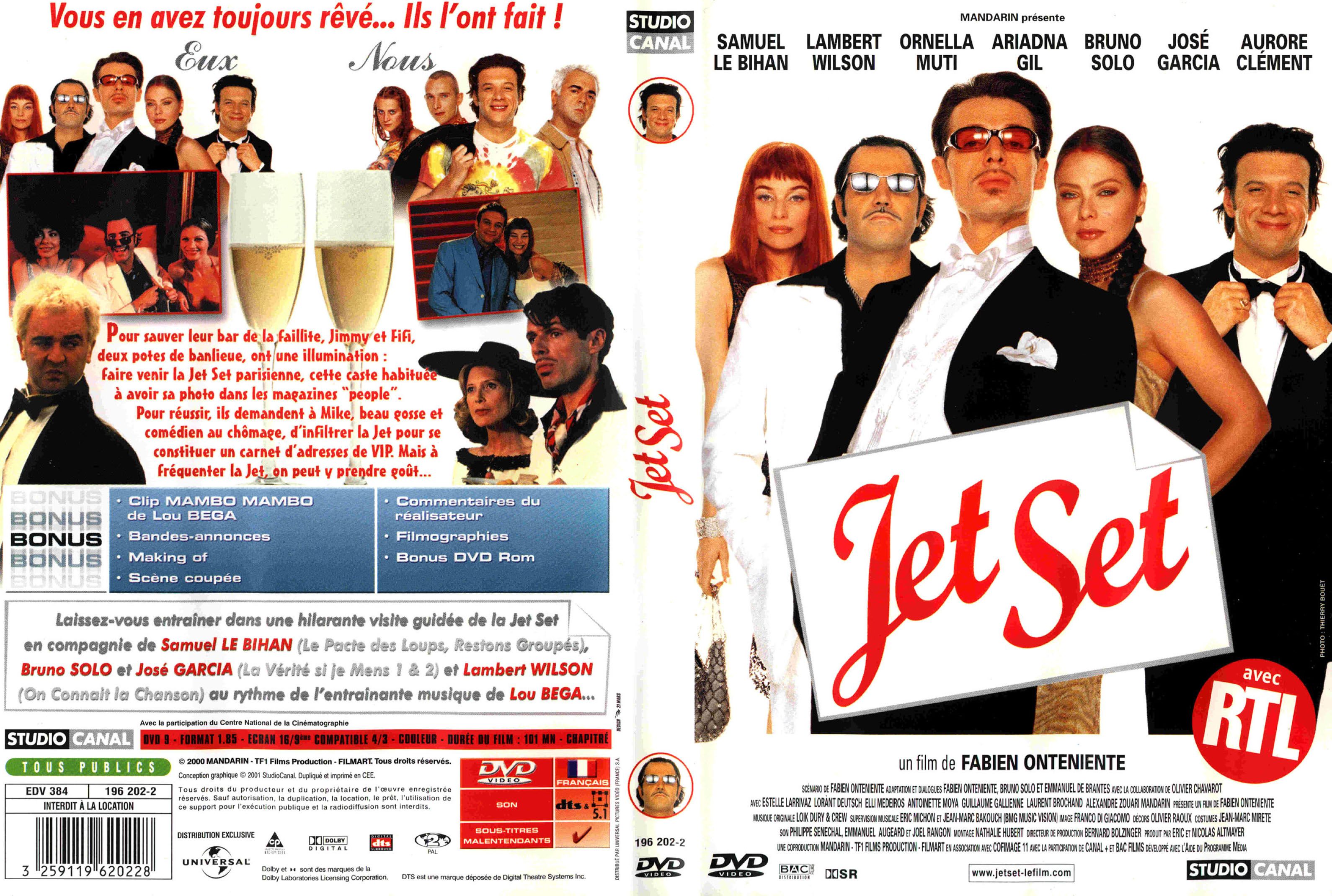 Jaquette DVD Jet set