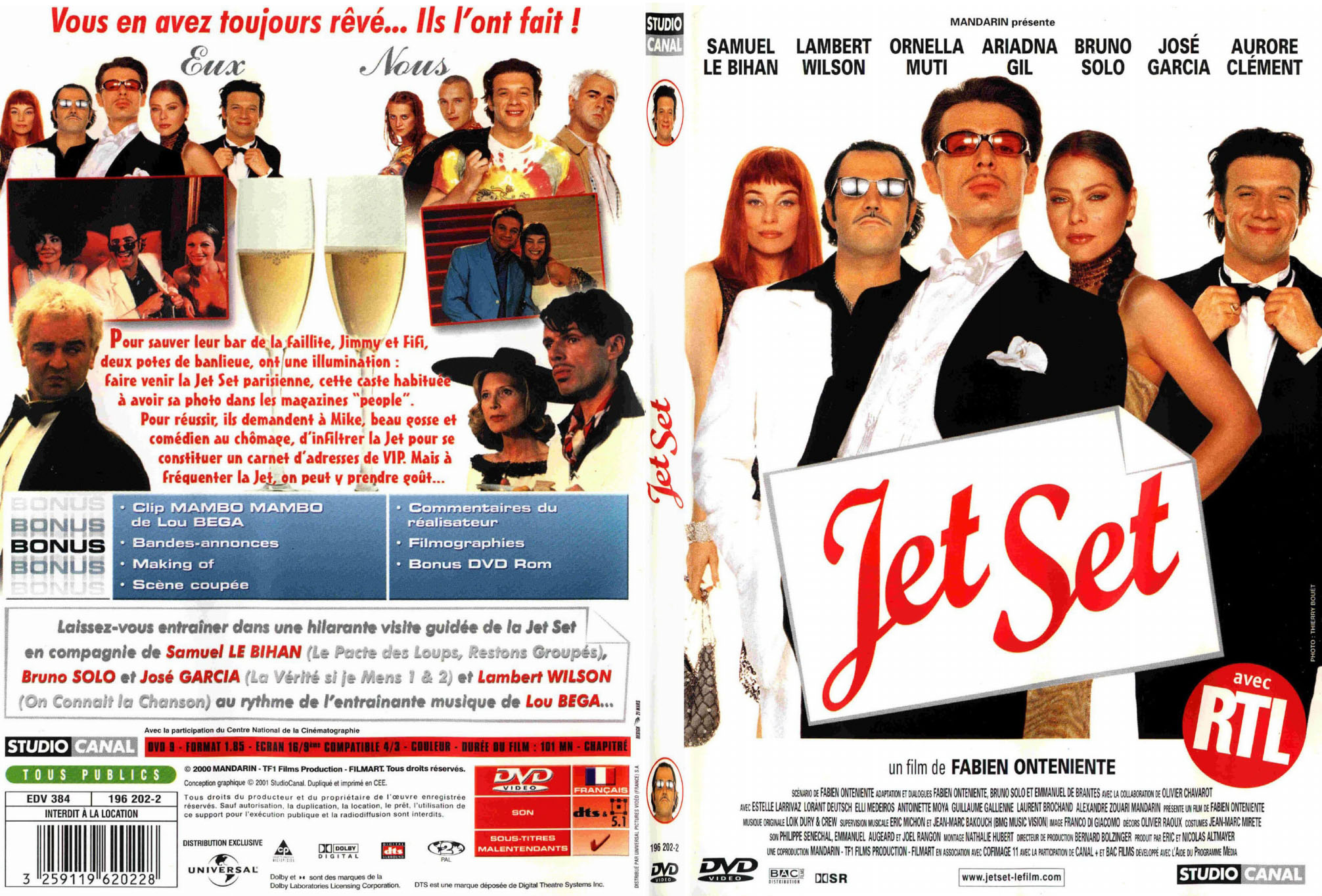 Jaquette DVD Jet set - SLIM