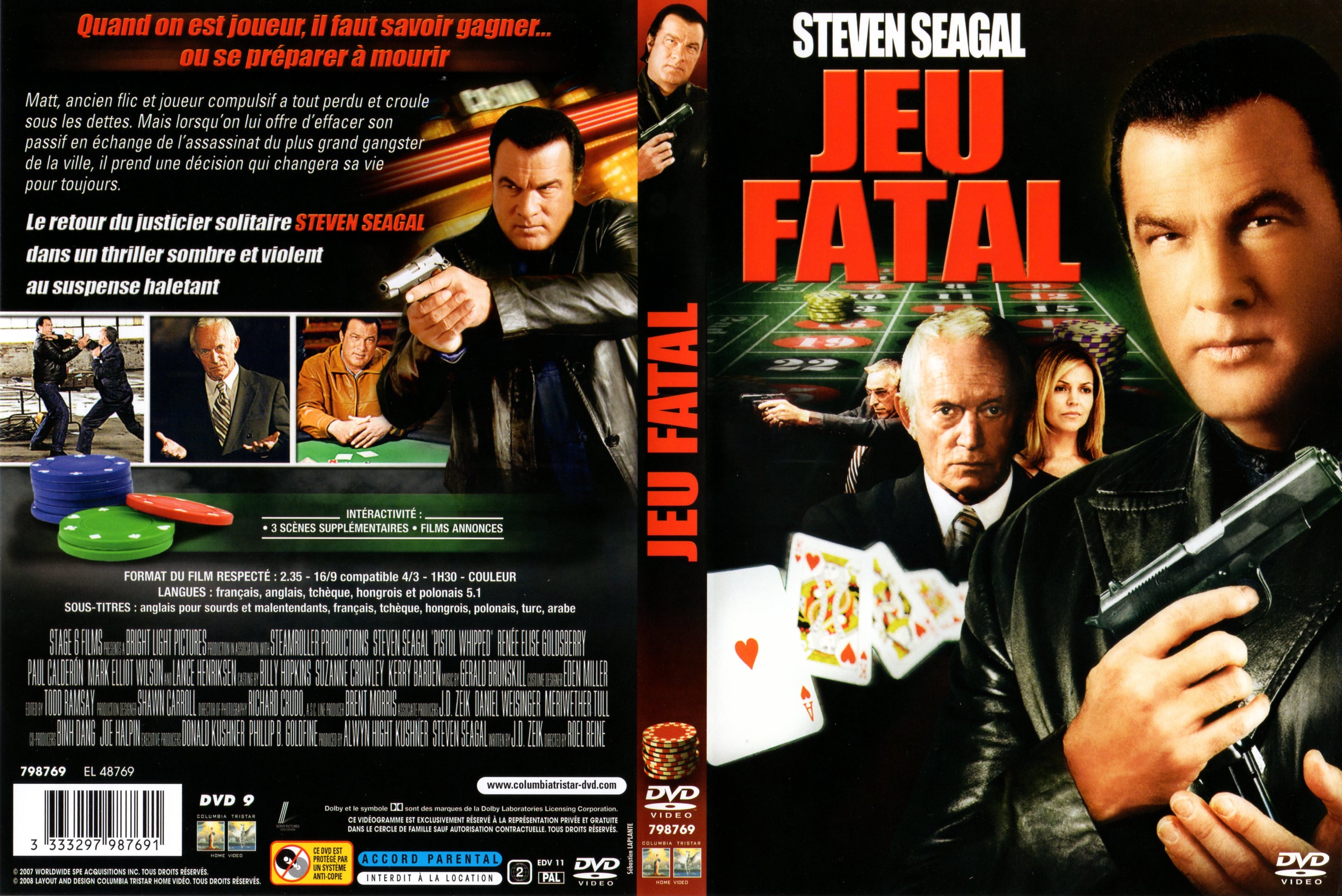 Jaquette DVD Jeu fatal v2