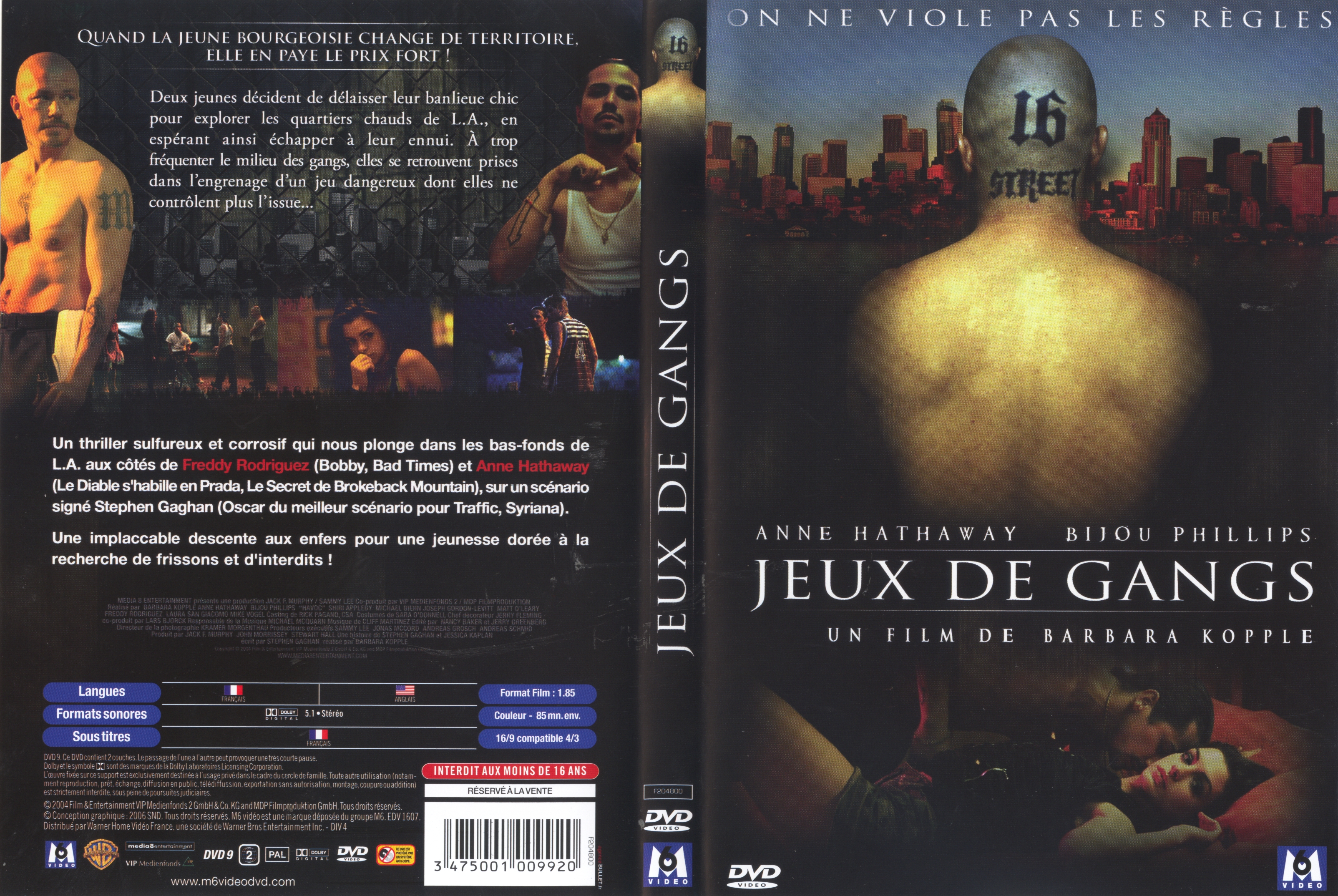 Jaquette DVD Jeux de gangs