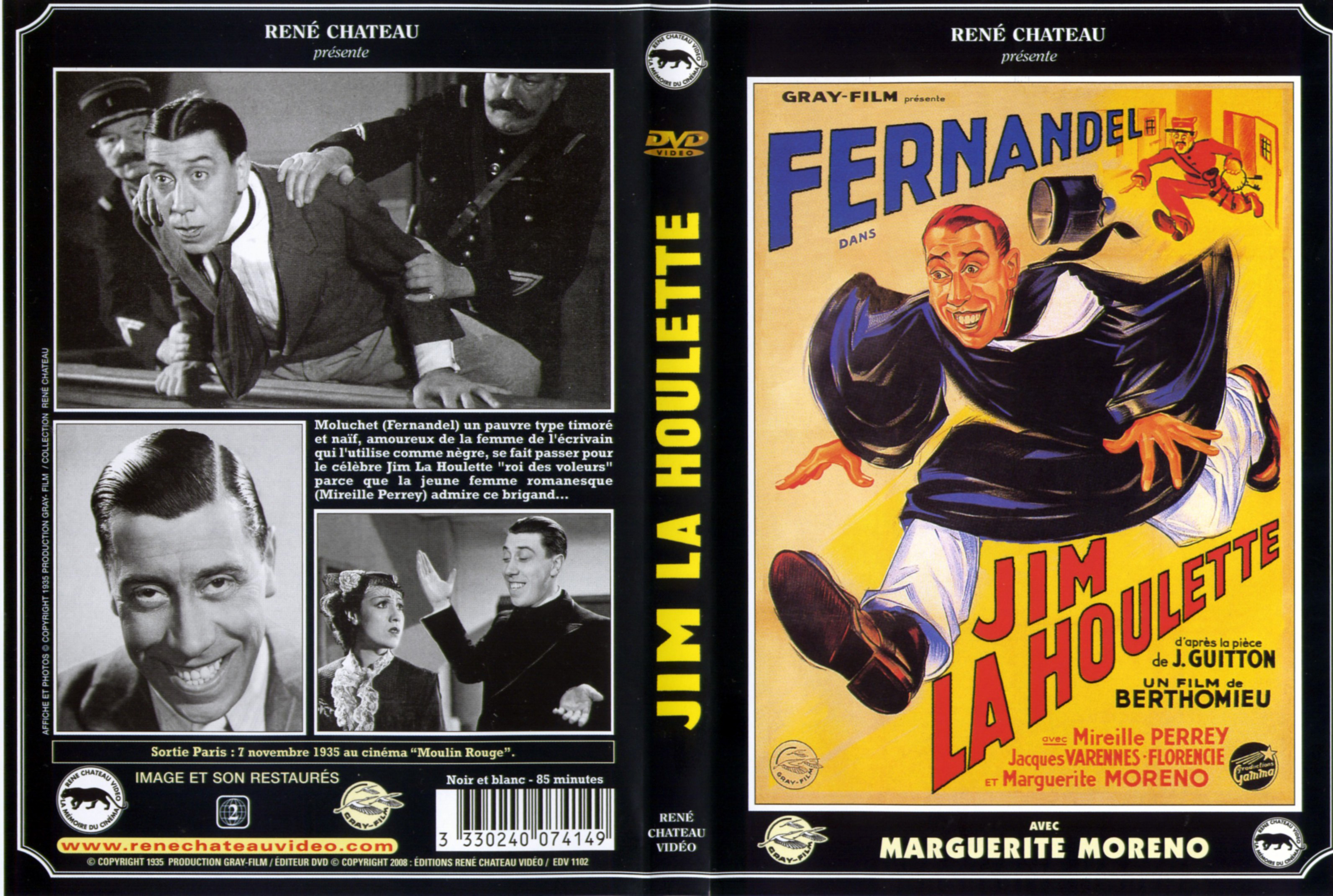 Jaquette DVD Jim la houlette