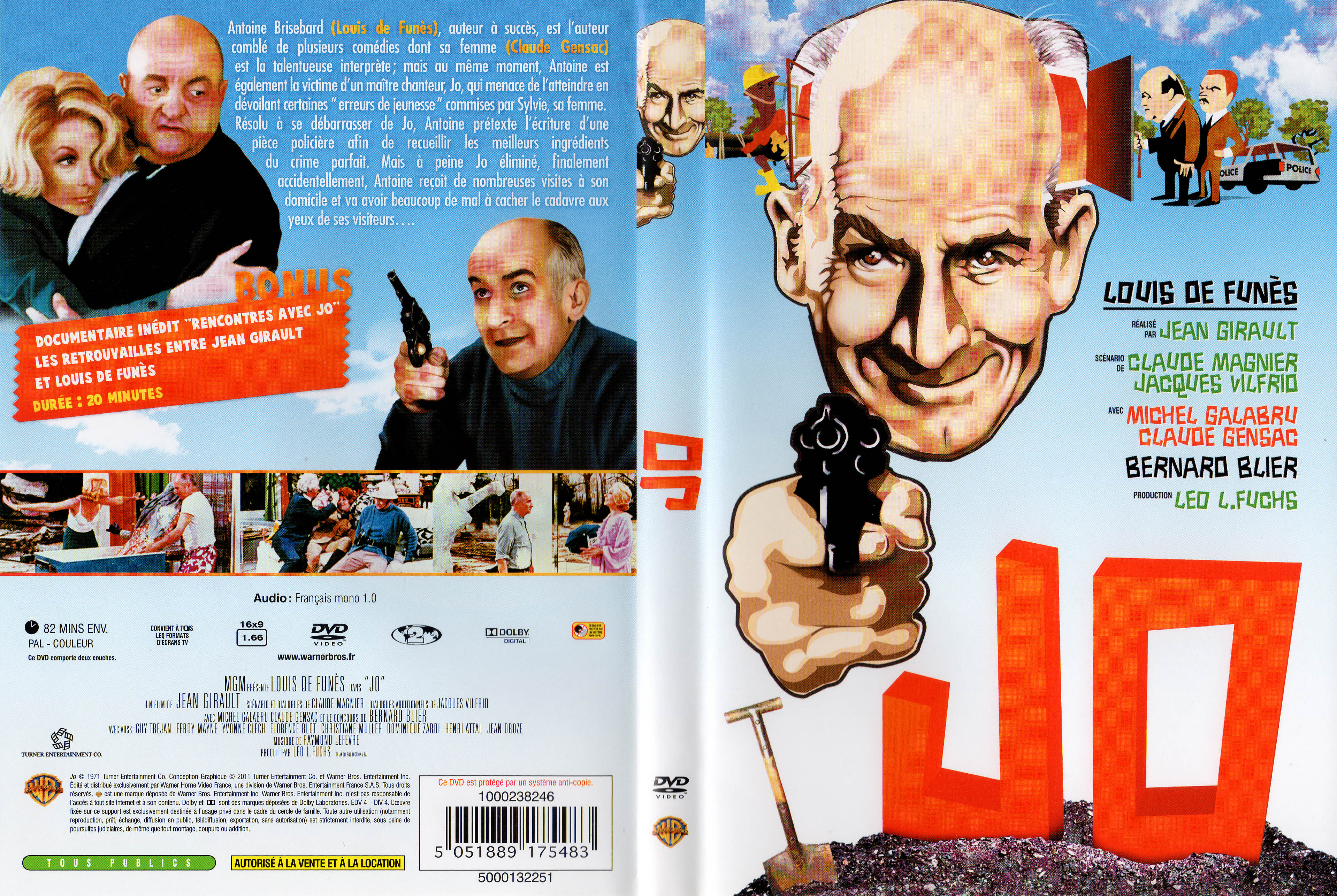 Jaquette DVD Jo