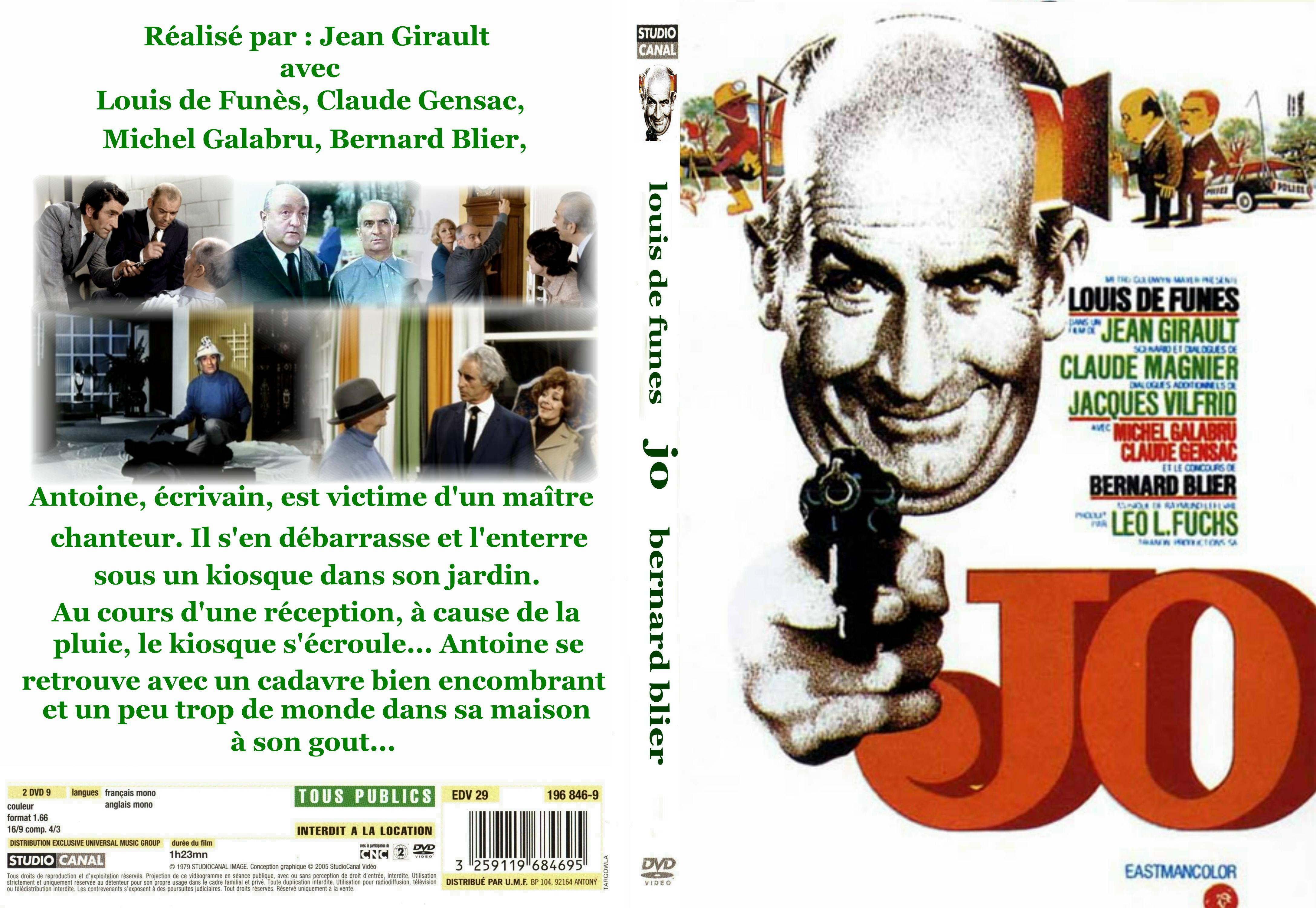 Jaquette DVD Jo - SLIM