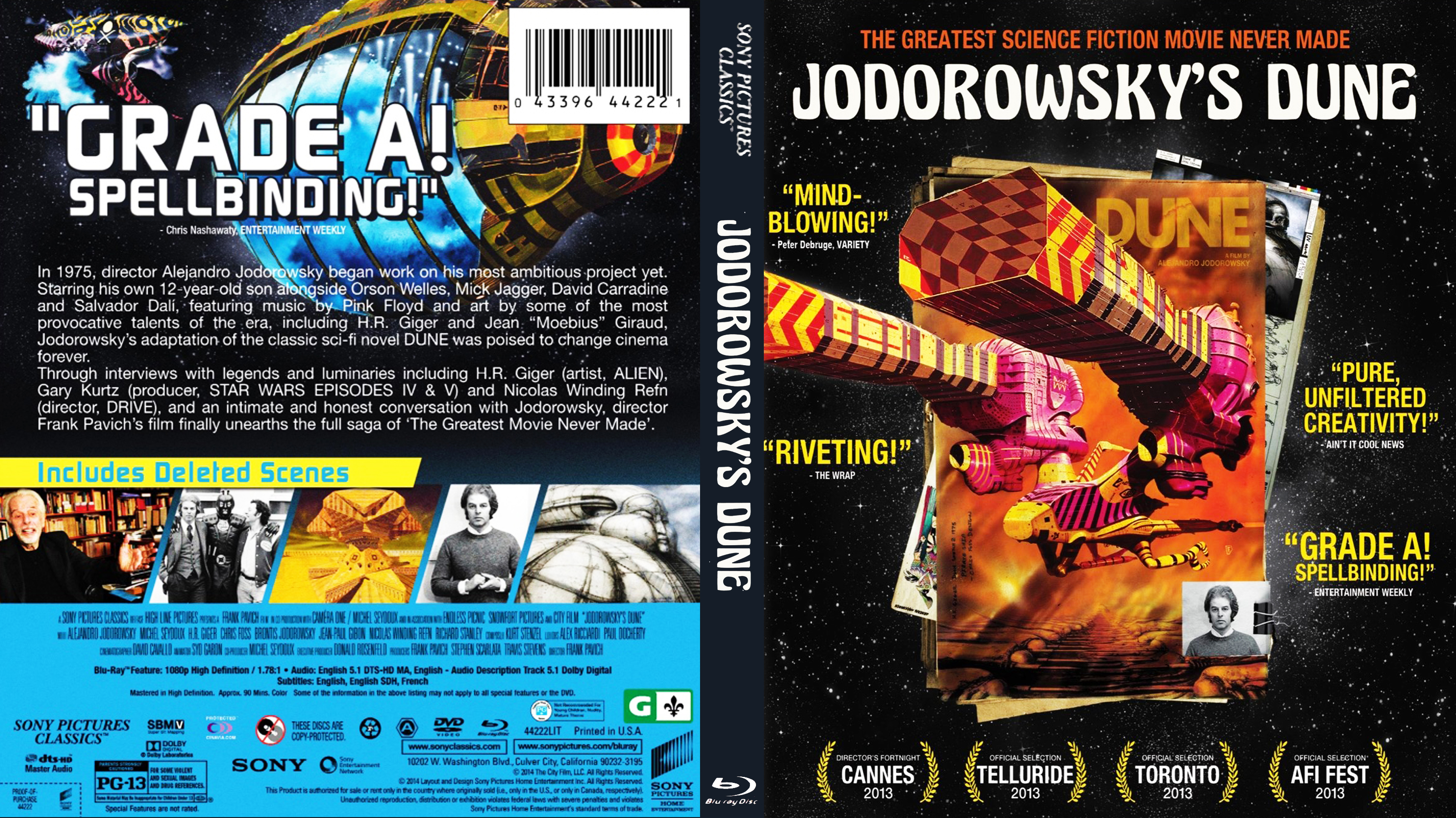 Jaquette DVD Jodorowsky