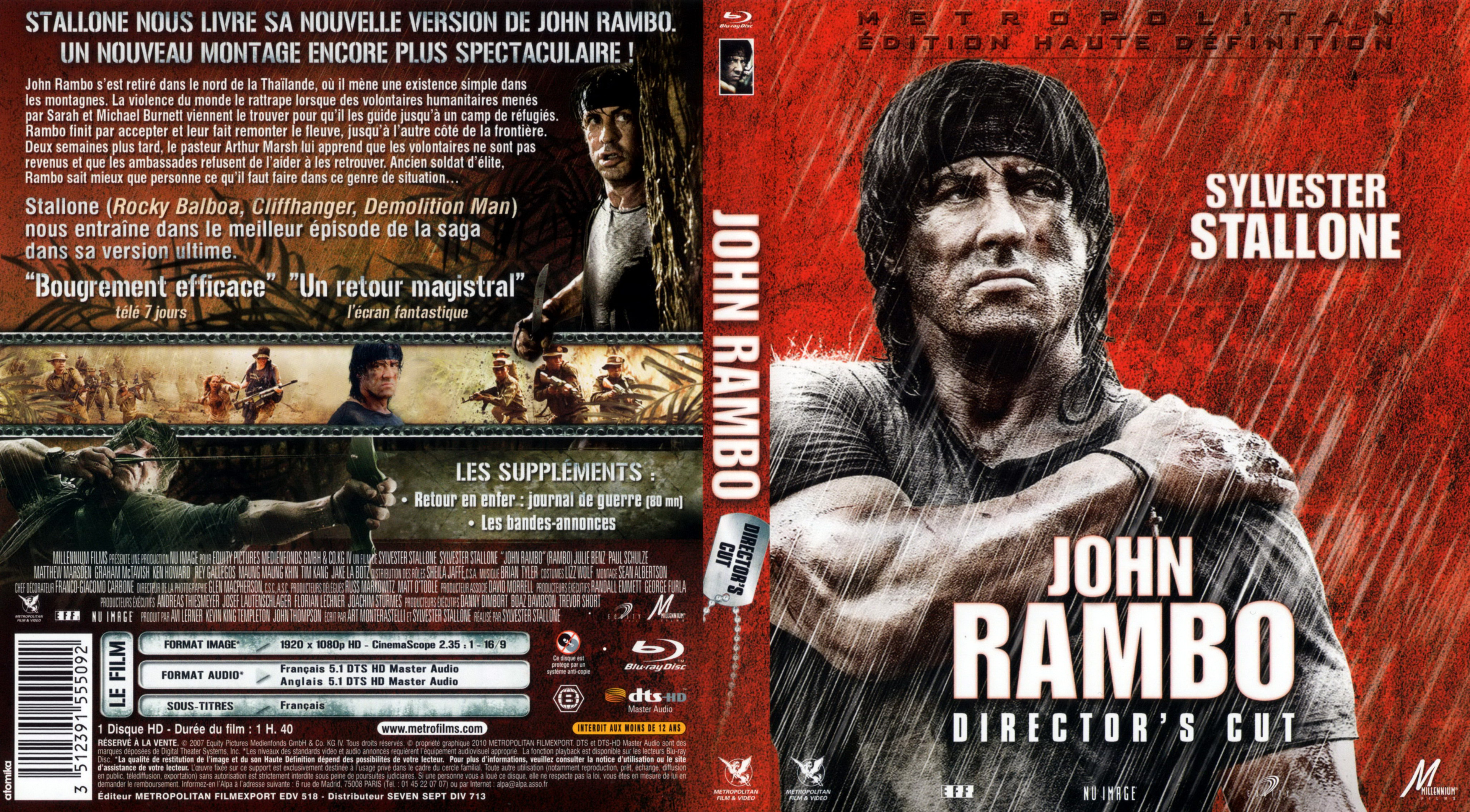 Jaquette DVD John Rambo (BLU-RAY) v2