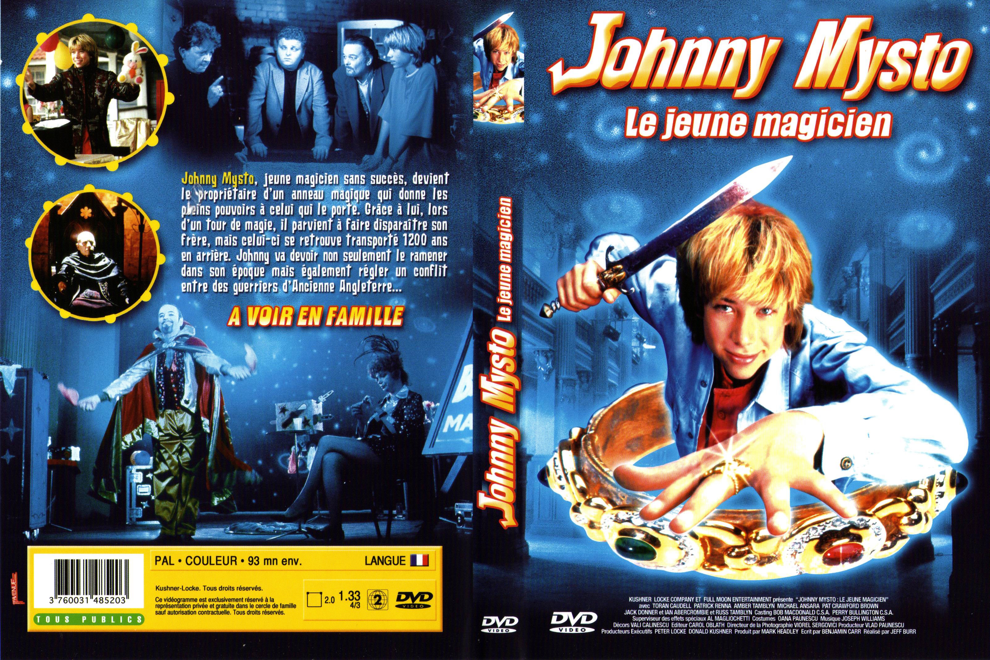 Jaquette DVD Johnny Mysto