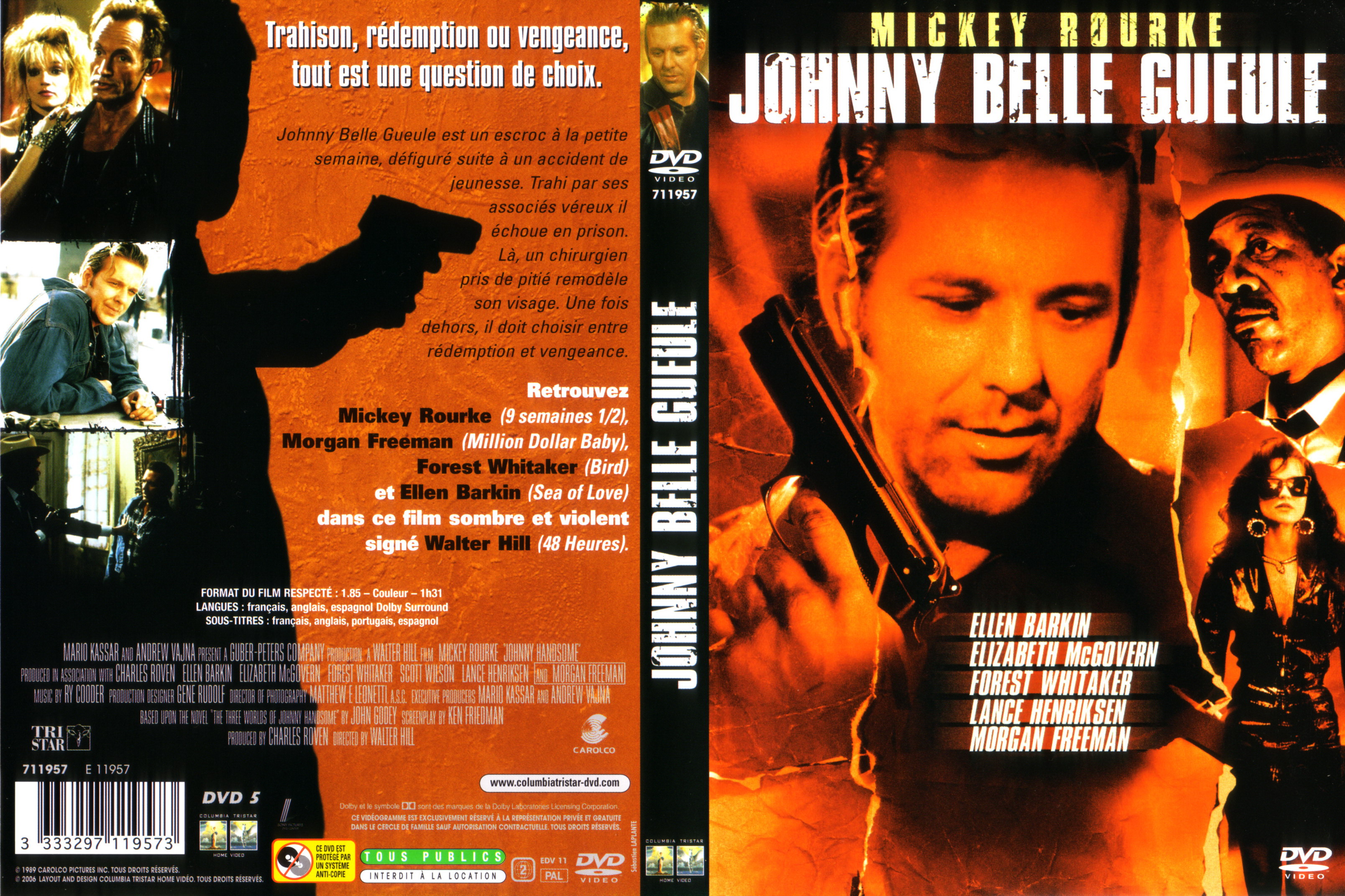 Jaquette DVD Johnny belle gueule