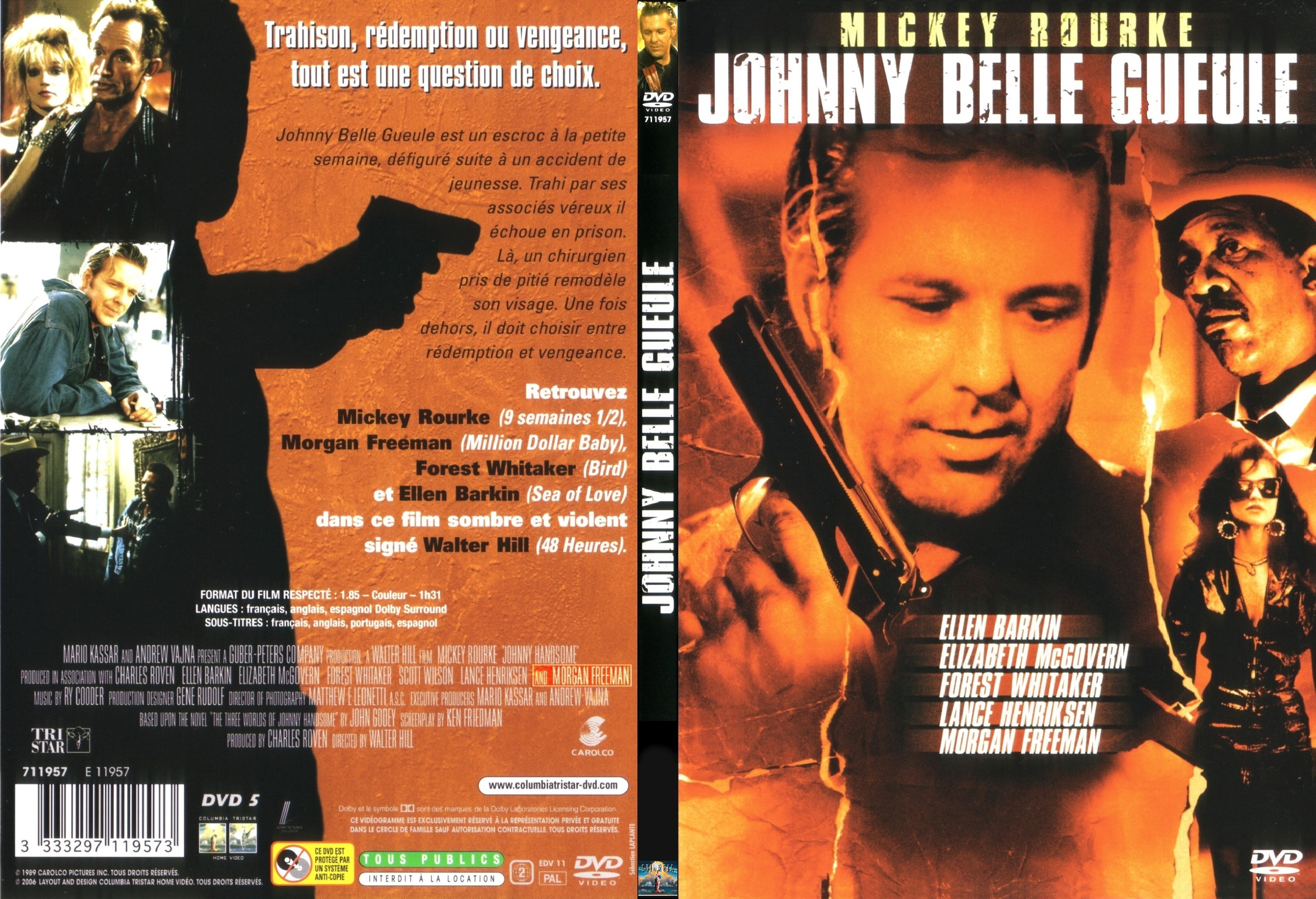 Jaquette DVD Johnny belle gueule - SLIM