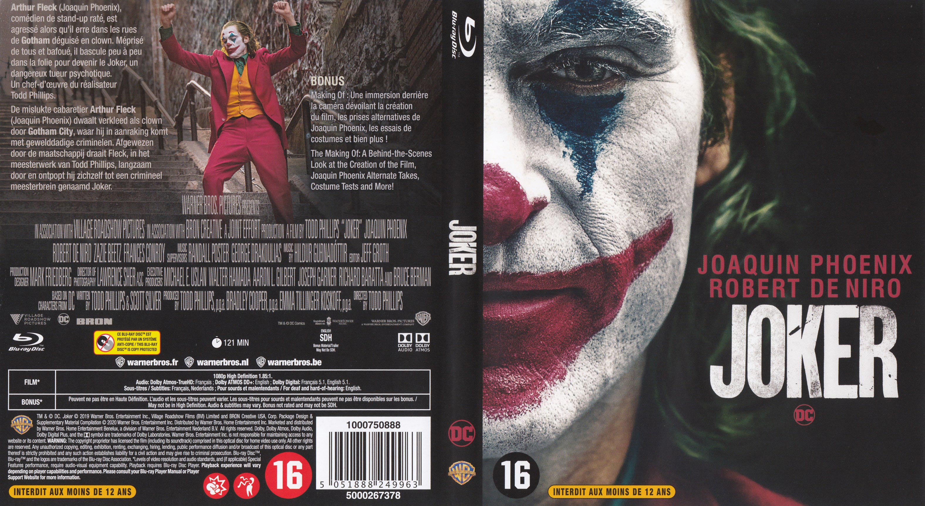 Jaquette DVD Joker 2020 (BLU-RAY)