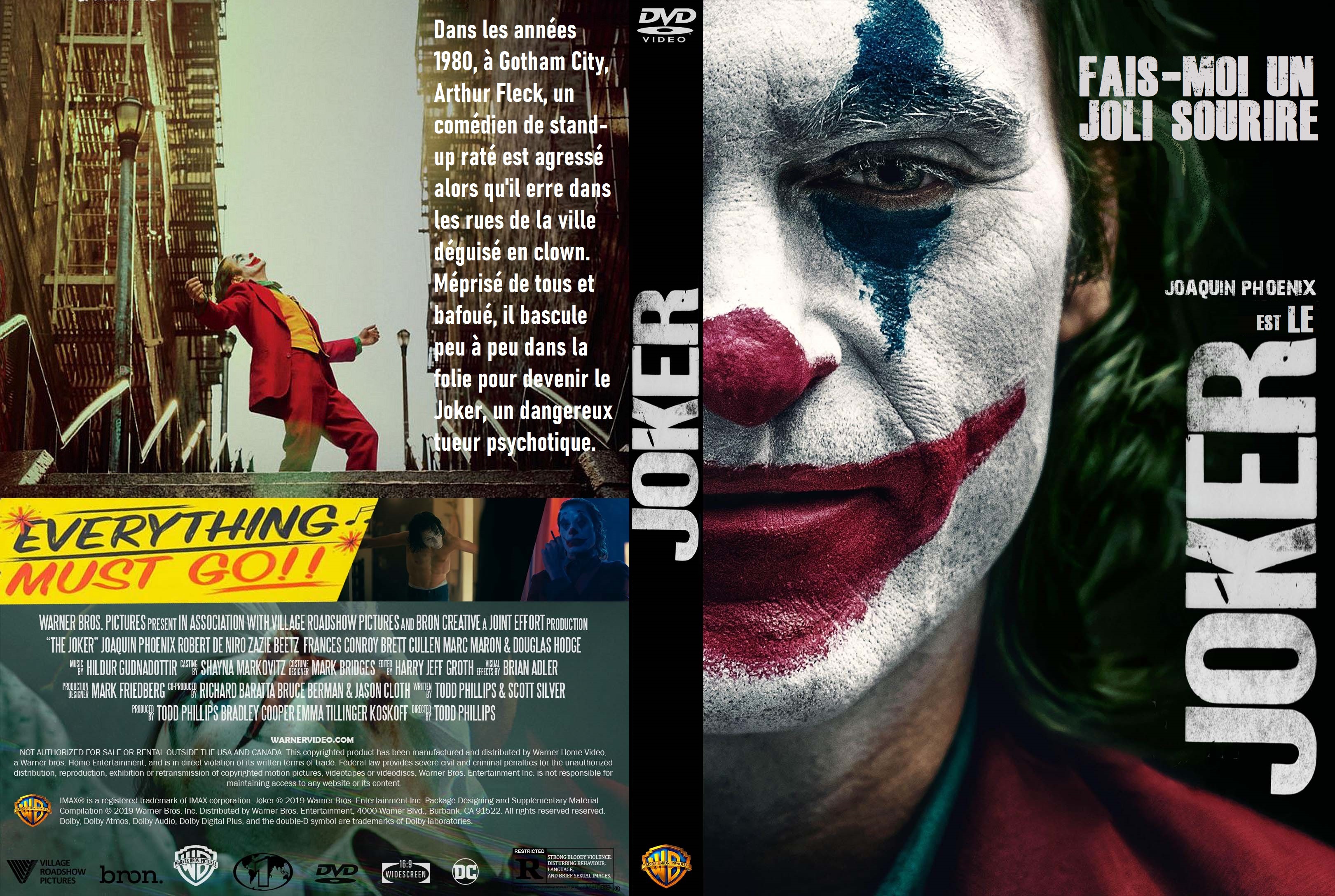 Jaquette DVD Joker custom