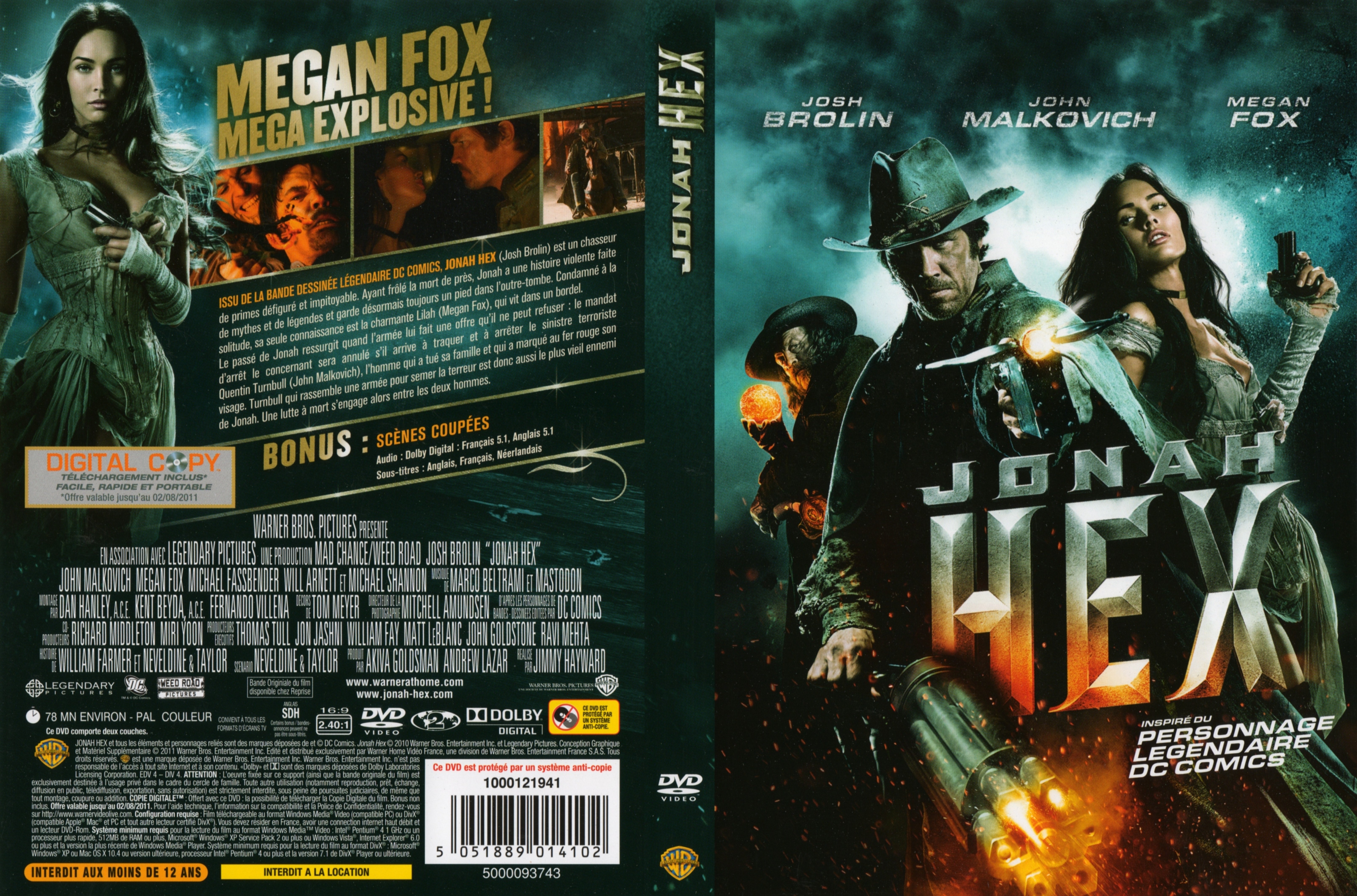 Jaquette DVD Jonah Hex