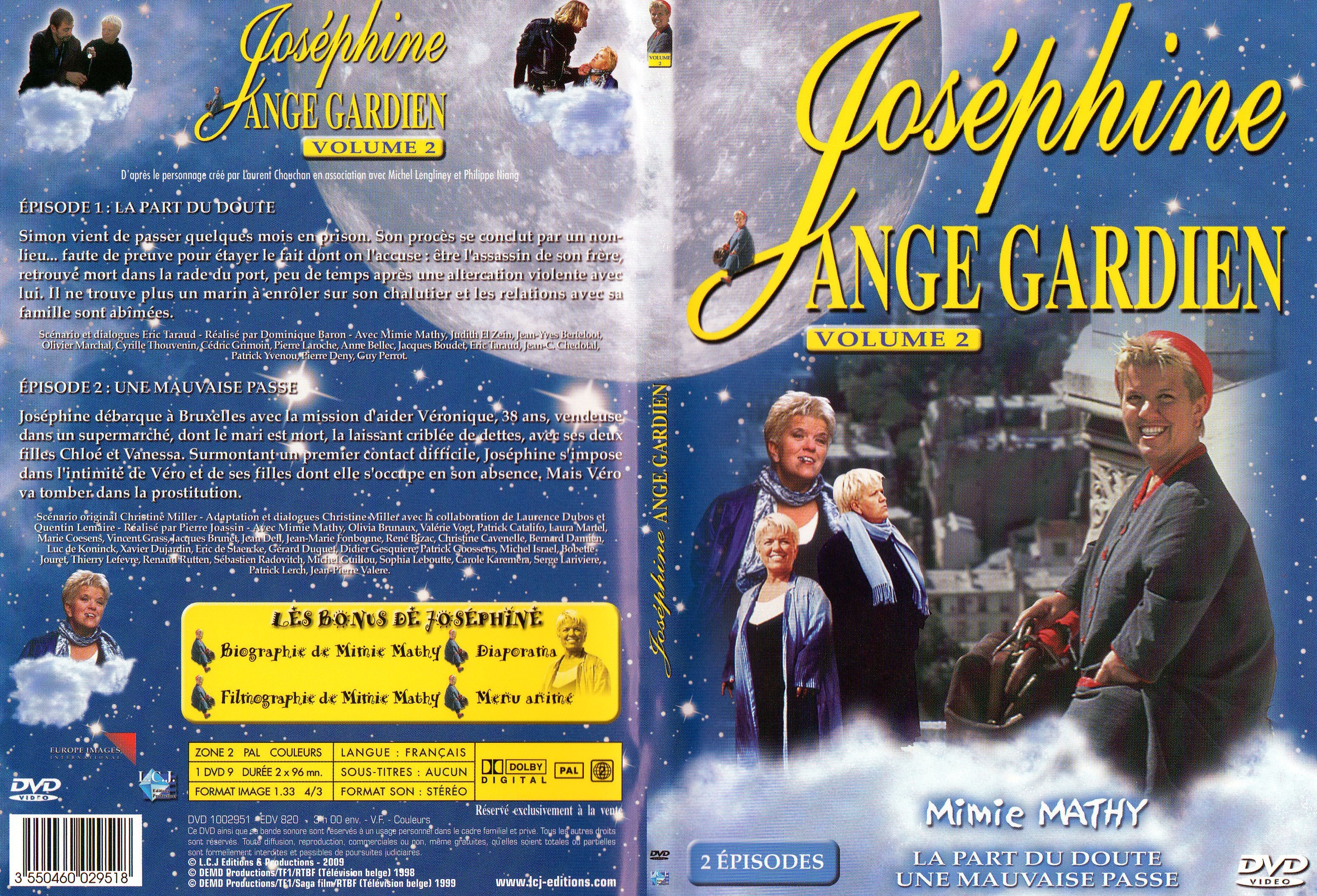 Jaquette DVD Josphine Ange Gardien saison 1 DVD 2