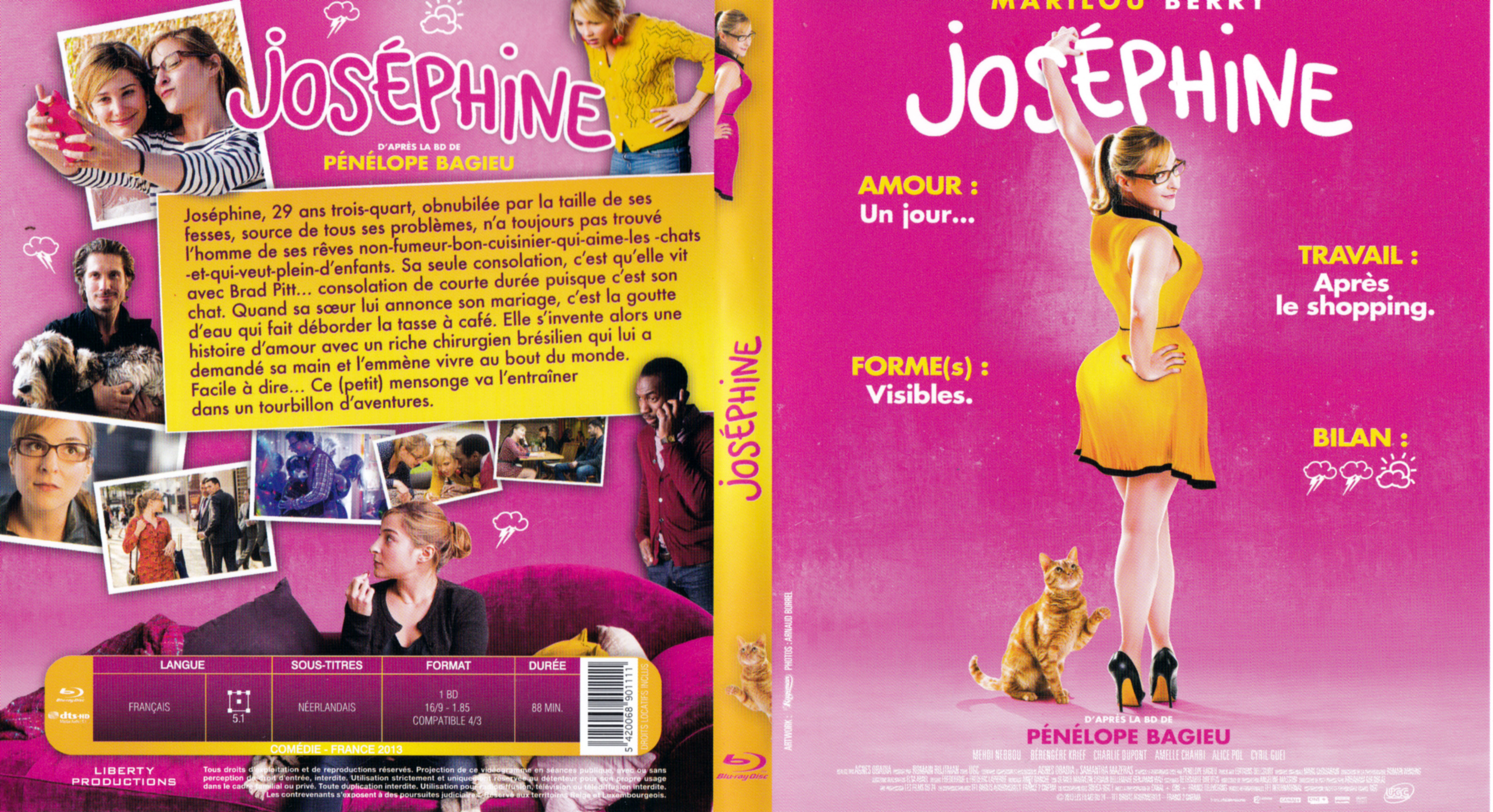 Jaquette DVD Josephine (BLU-RAY)
