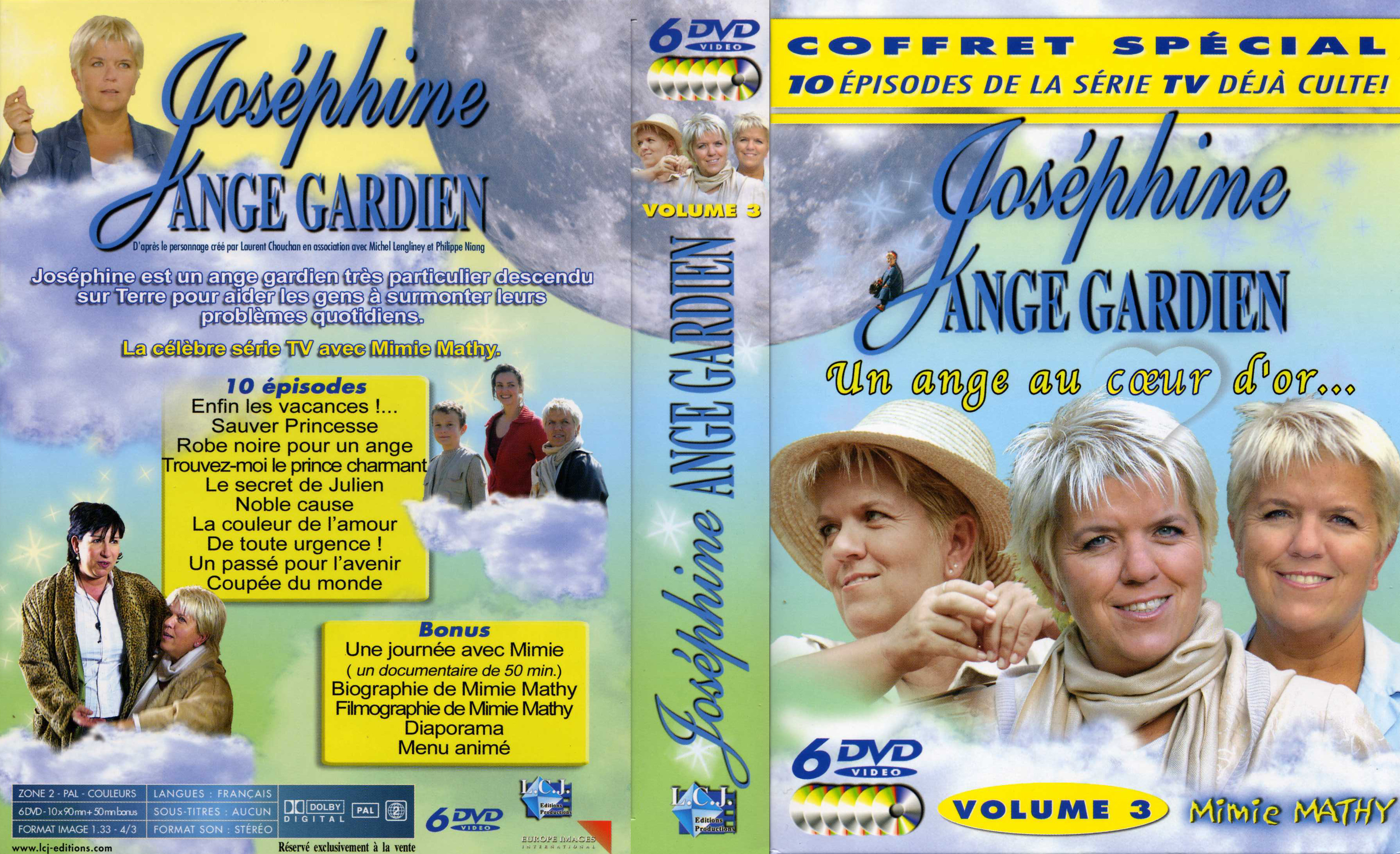 Jaquette DVD Josphine ange gardien COFFRET vol 3