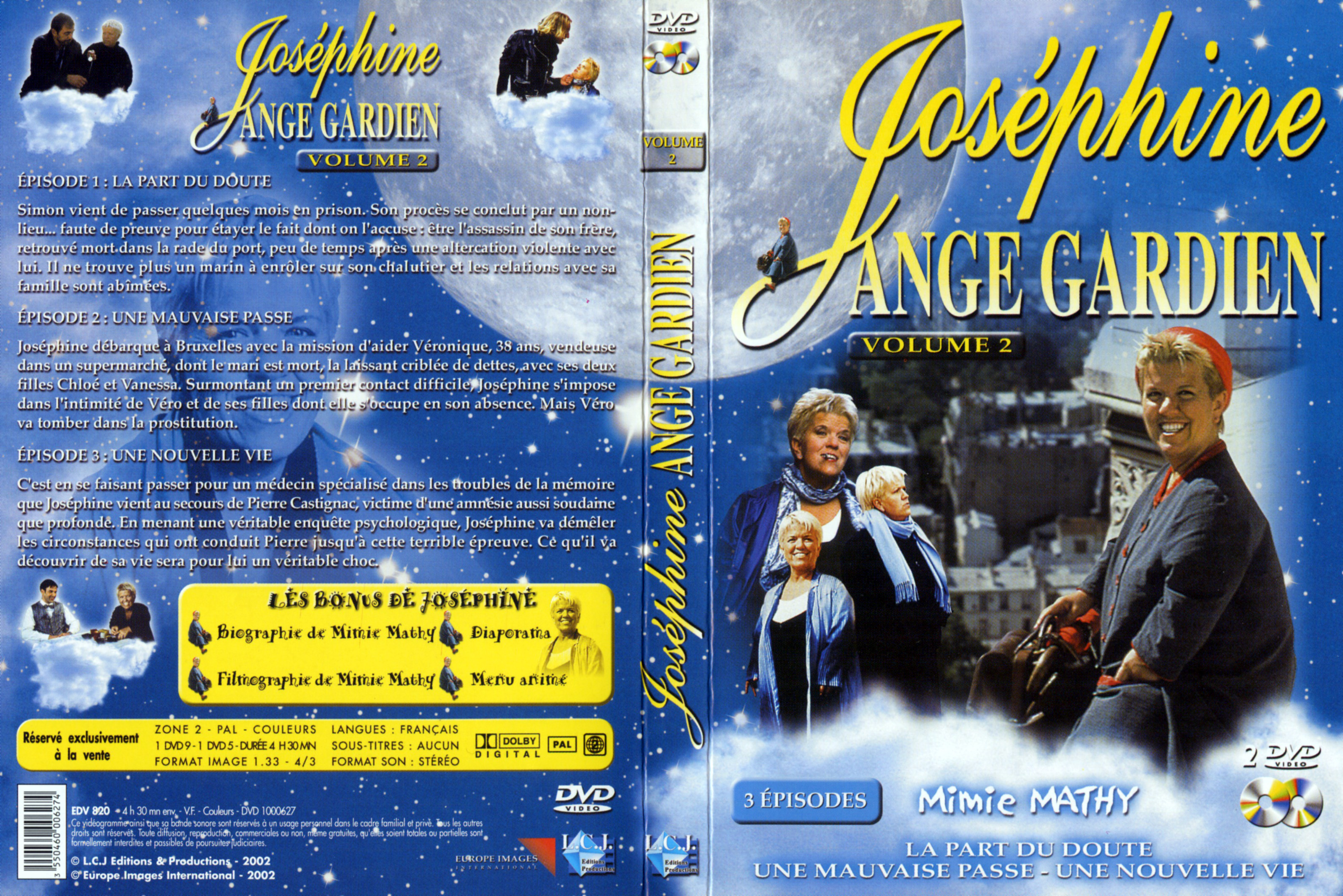 Jaquette DVD Josephine ange gardien vol 02 v2
