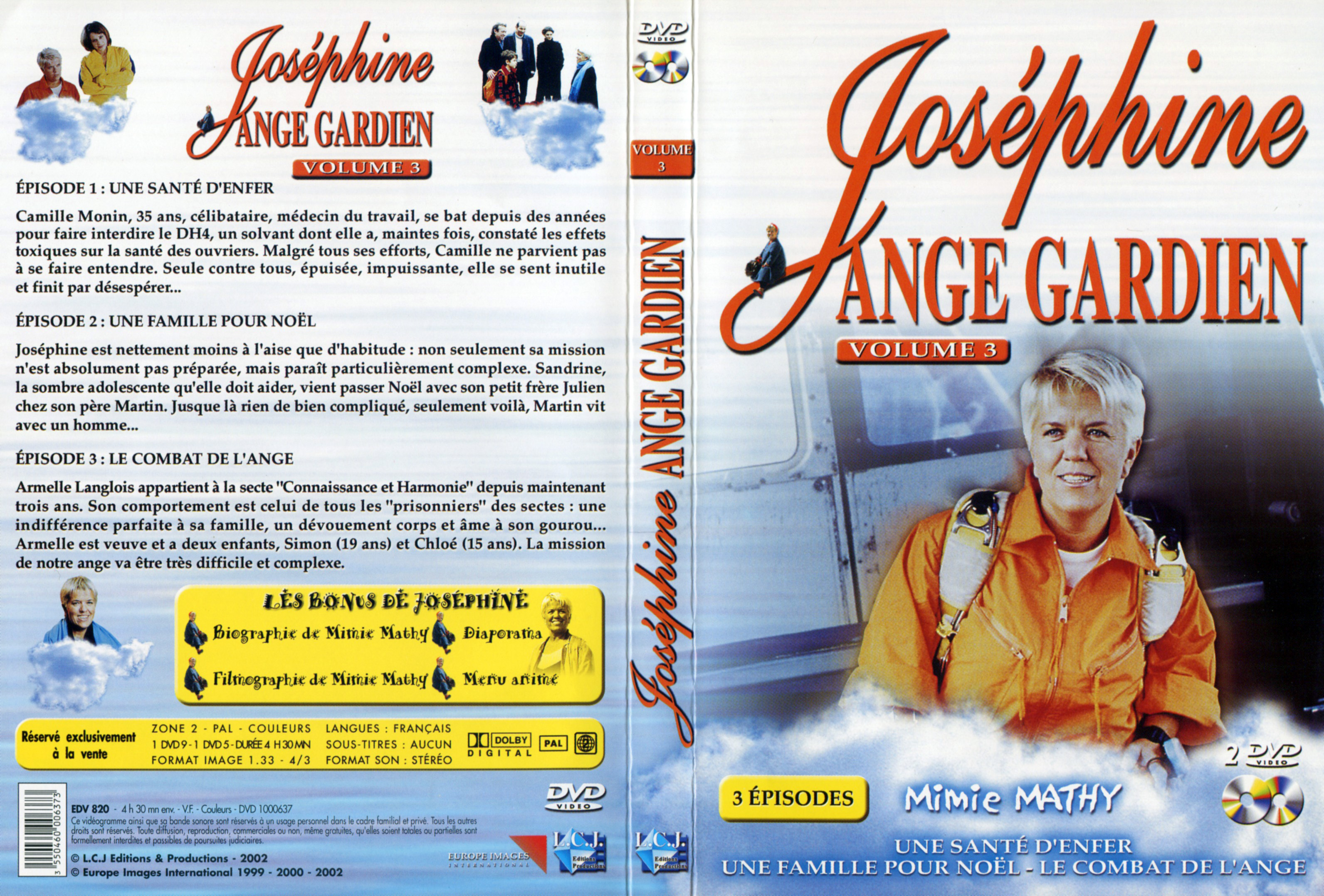 Jaquette DVD Josephine ange gardien vol 03 v2