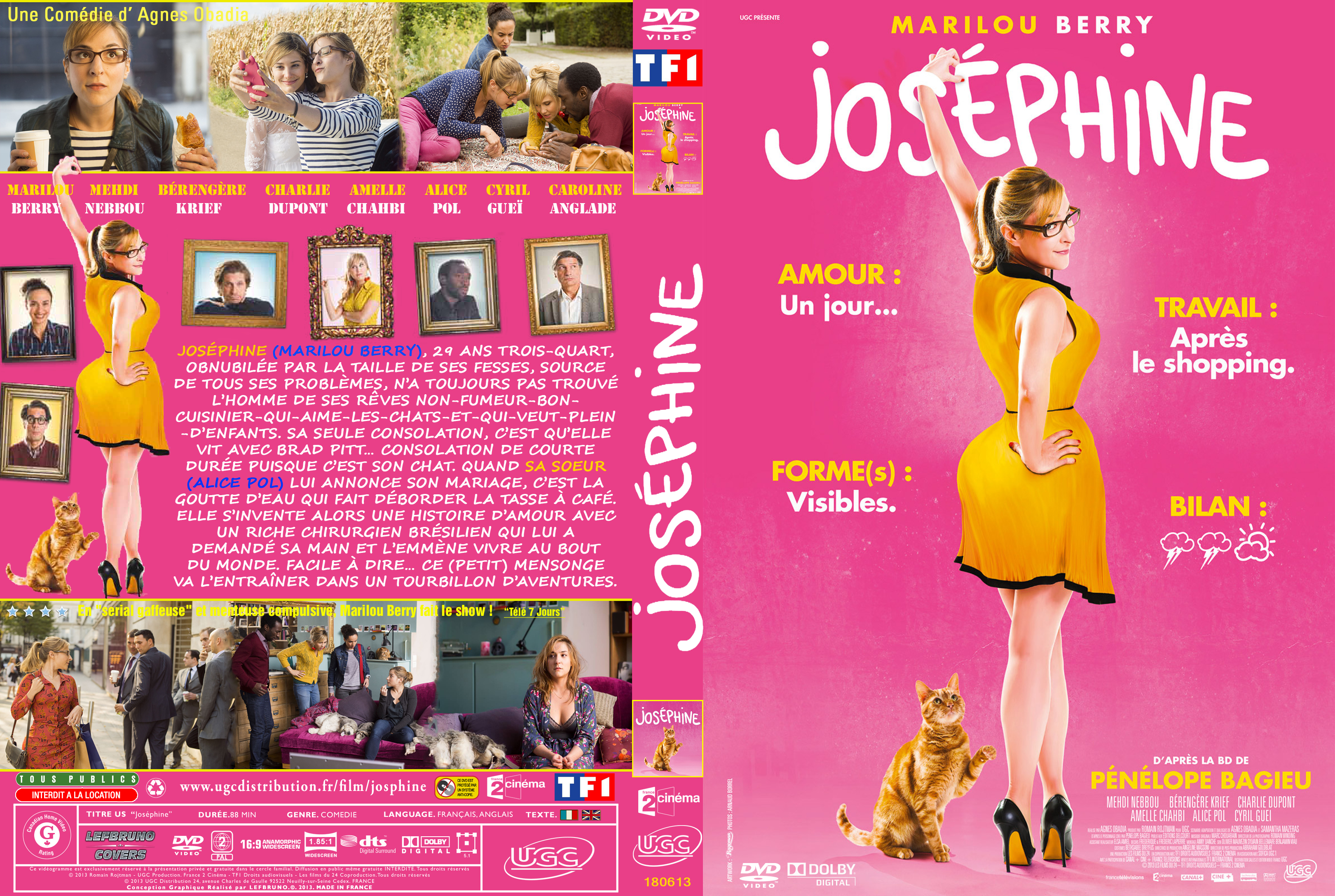 Jaquette DVD Josphine custom